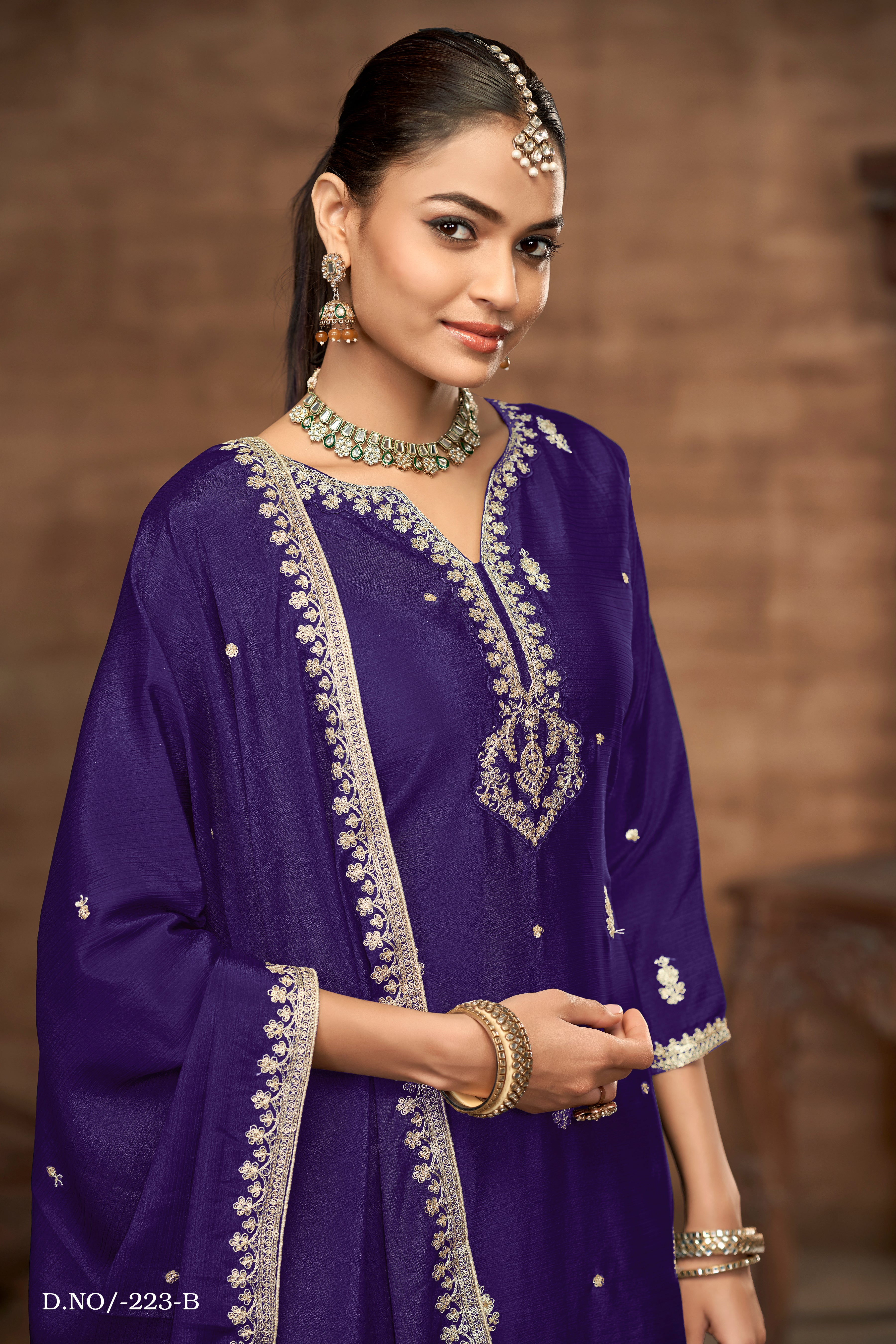 Lush Radiance Plazo Sharara Suit  EASR0060