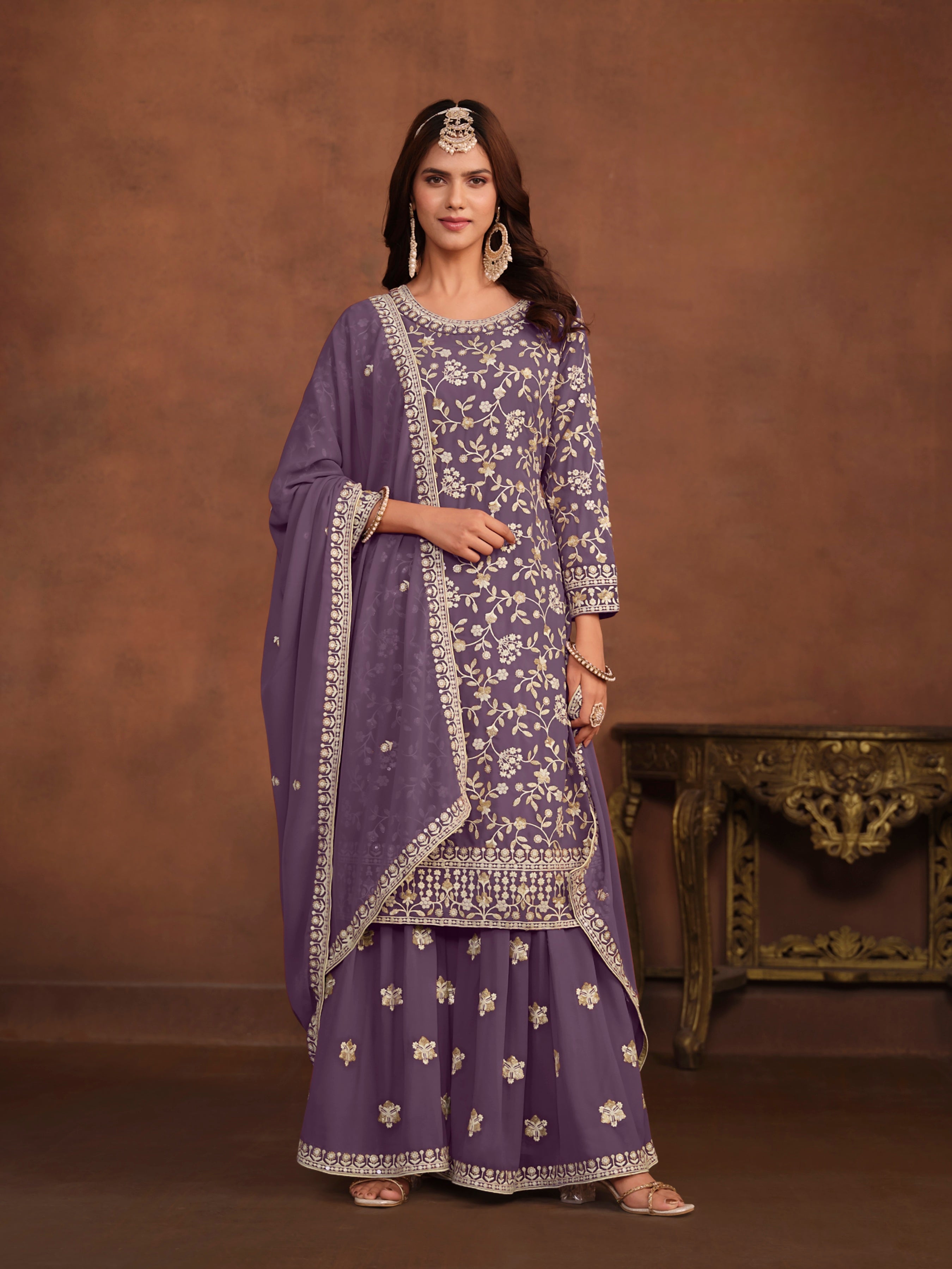 Lightweight Georgette Suit for Daily & Festive Wear EAST0025