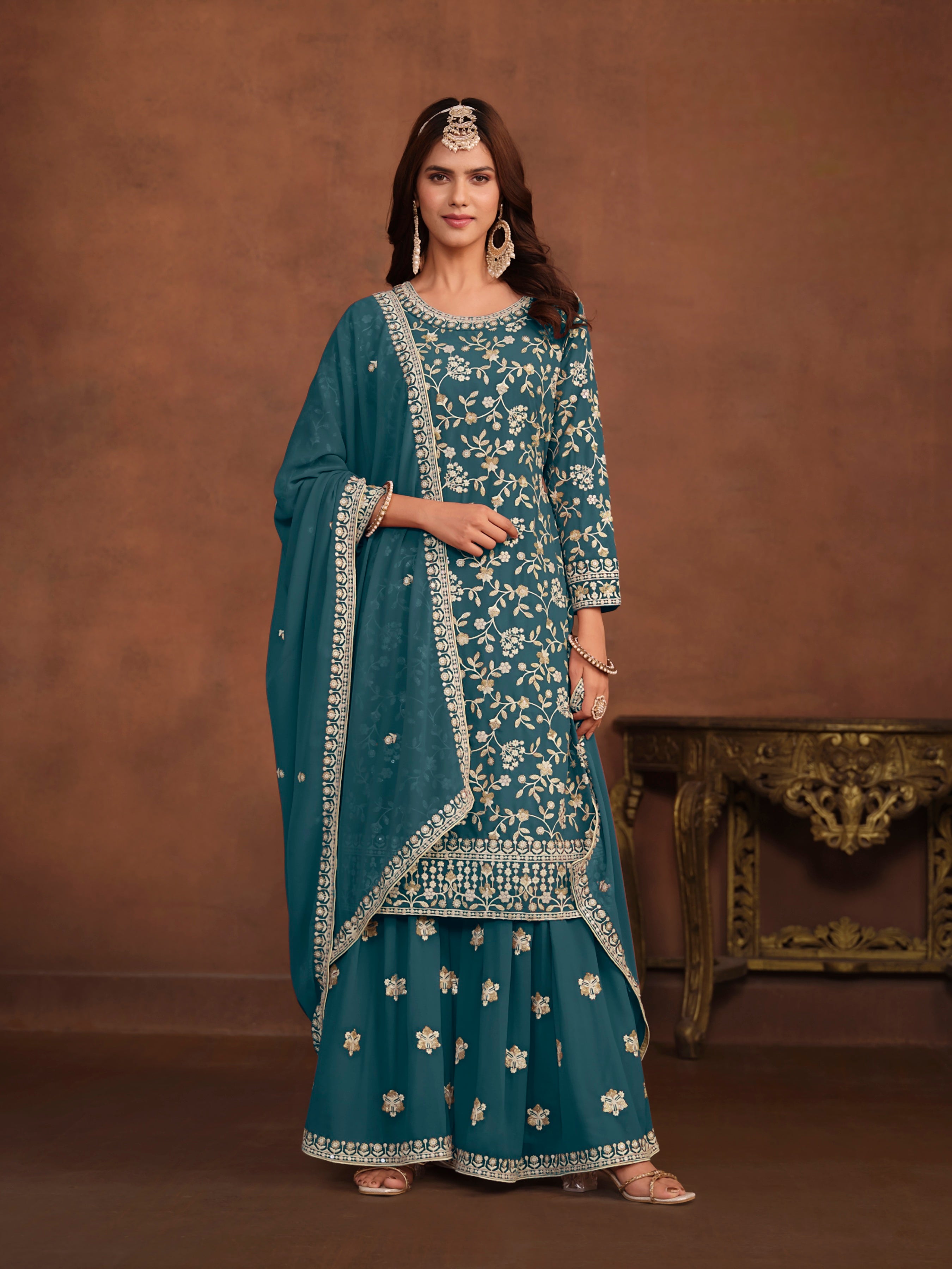 Lightweight Georgette Suit for Daily & Festive Wear EAST0025