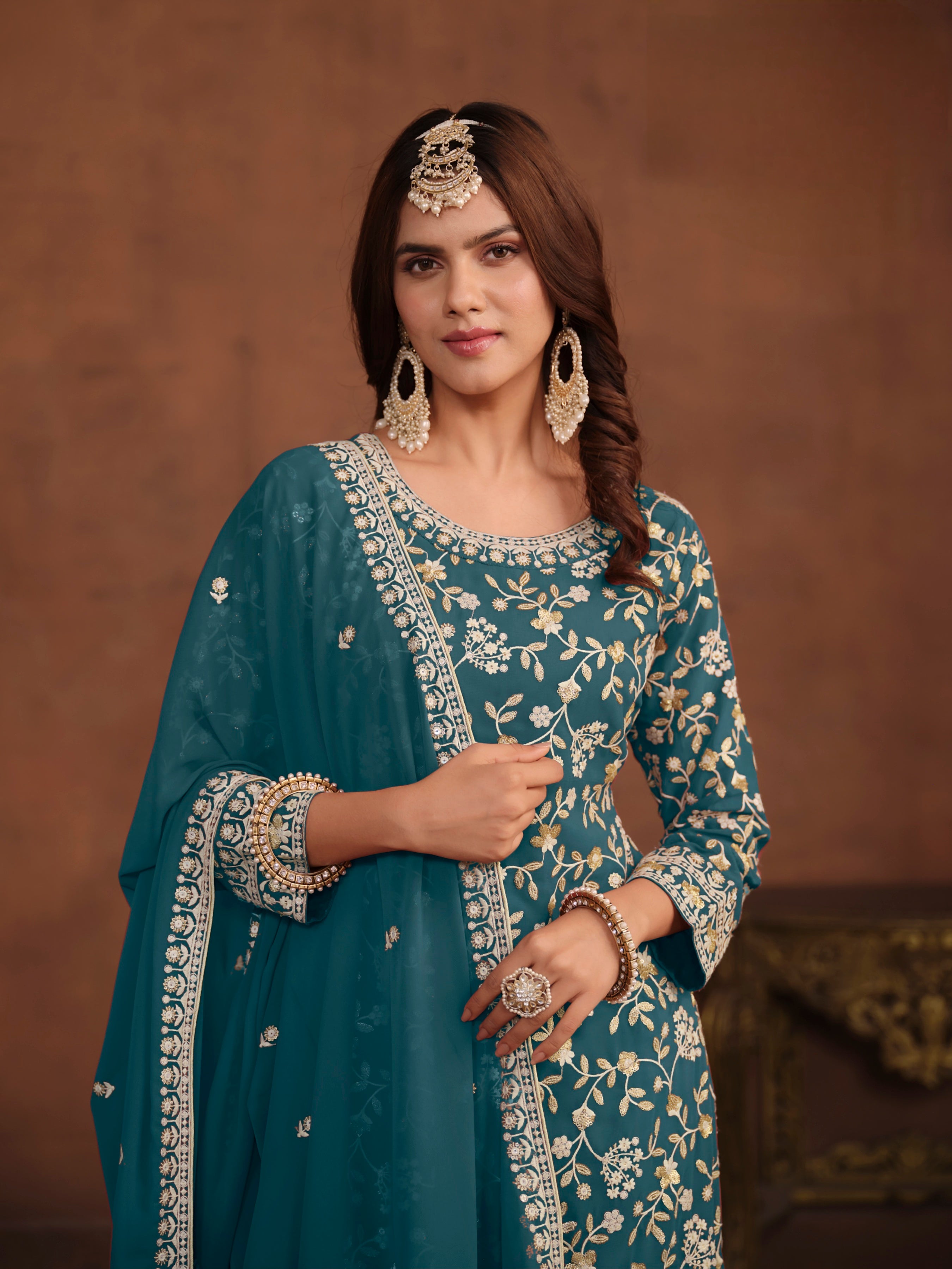 Lightweight Georgette Suit for Daily & Festive Wear EAST0025
