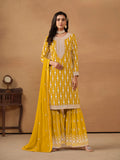 Heavy Embroideried Sharara EASR0066