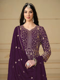Faux georgette Designer gown LXGW0020