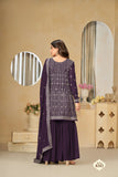 Ethereal Touch Embroideried sharara EASR0065