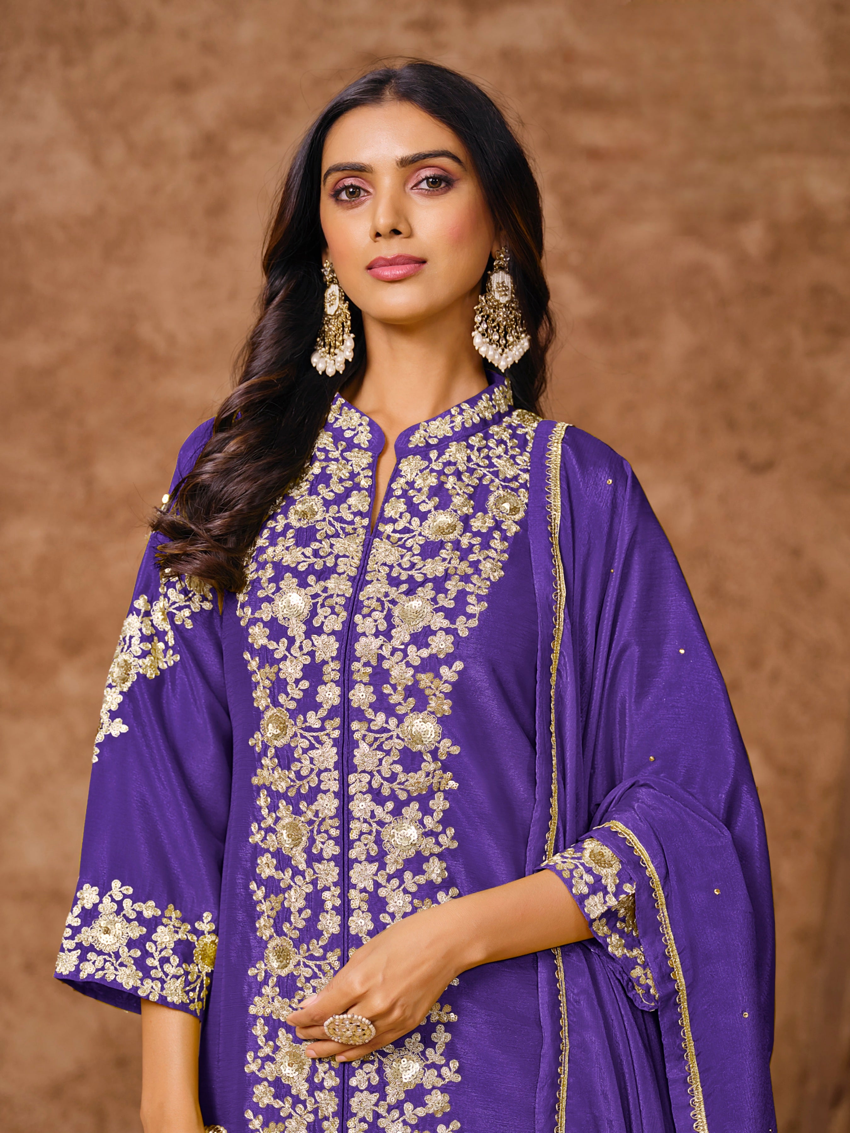 Chinon fabric exclusive SHARARA EASR0053