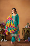 Graceful Chinon Suit Set with Soft Dupatta EAST0021