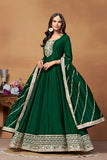 Silken Majesty Embroideried Gown EAGW0066