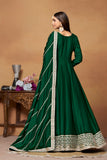 Silken Majesty Embroideried Gown EAGW0066