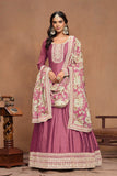 Aurora Bloom Embroidered Gown EAGW0067