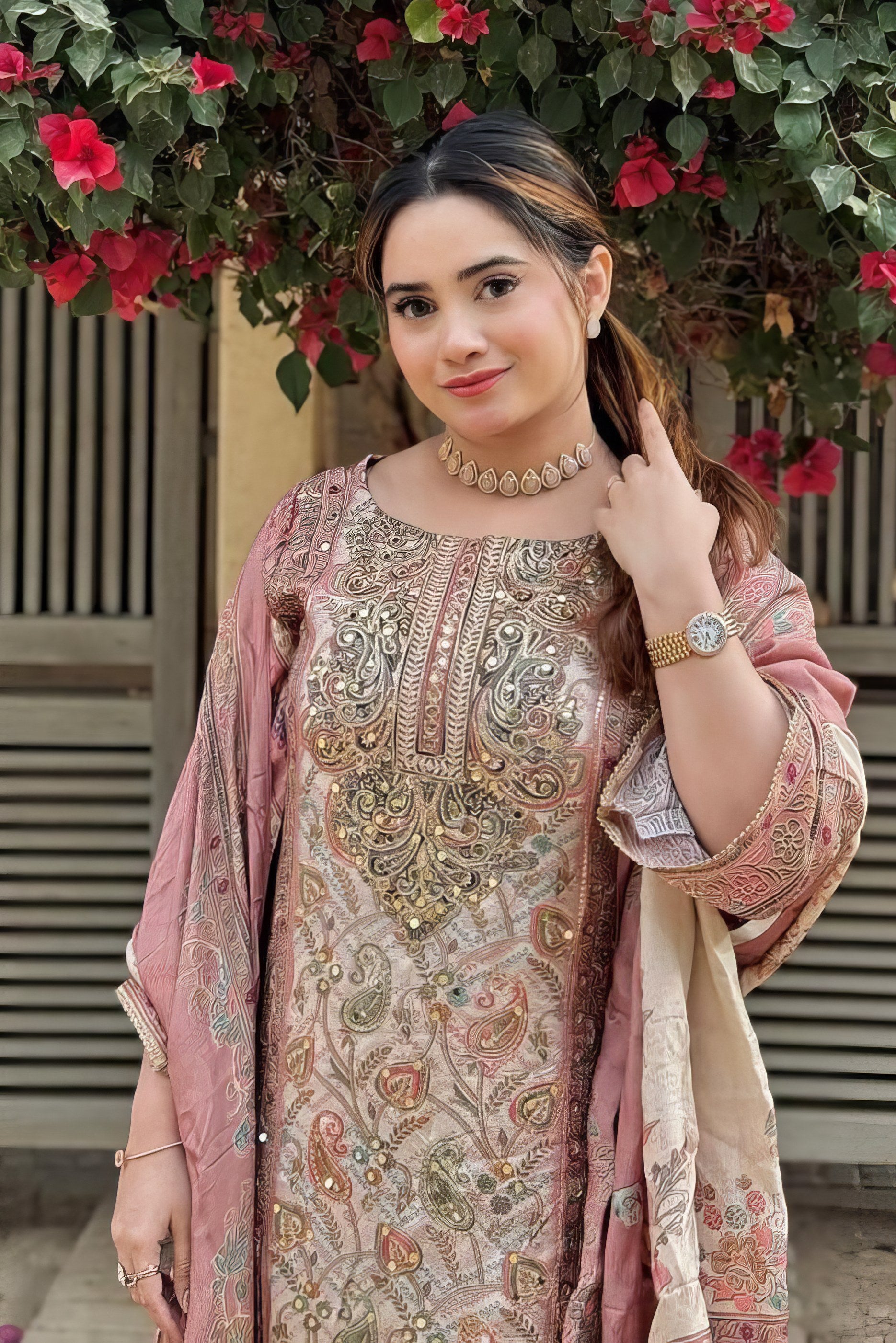 Imported Muslin Pakistani suit EAPK0016