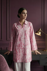 Pink Pure Cotton Printed Co-Ord Set CD0017