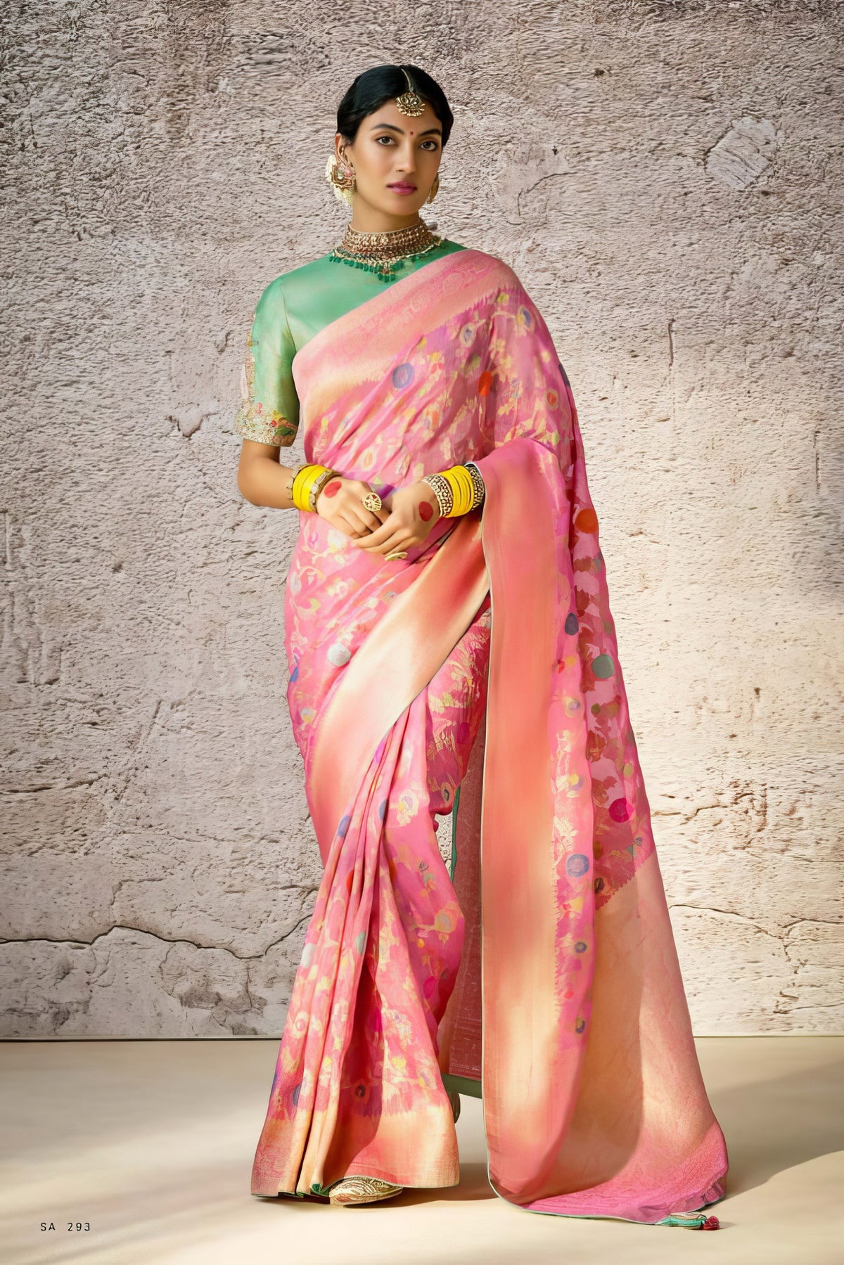 Kora Banarasi  Silky Saree LXSE0038