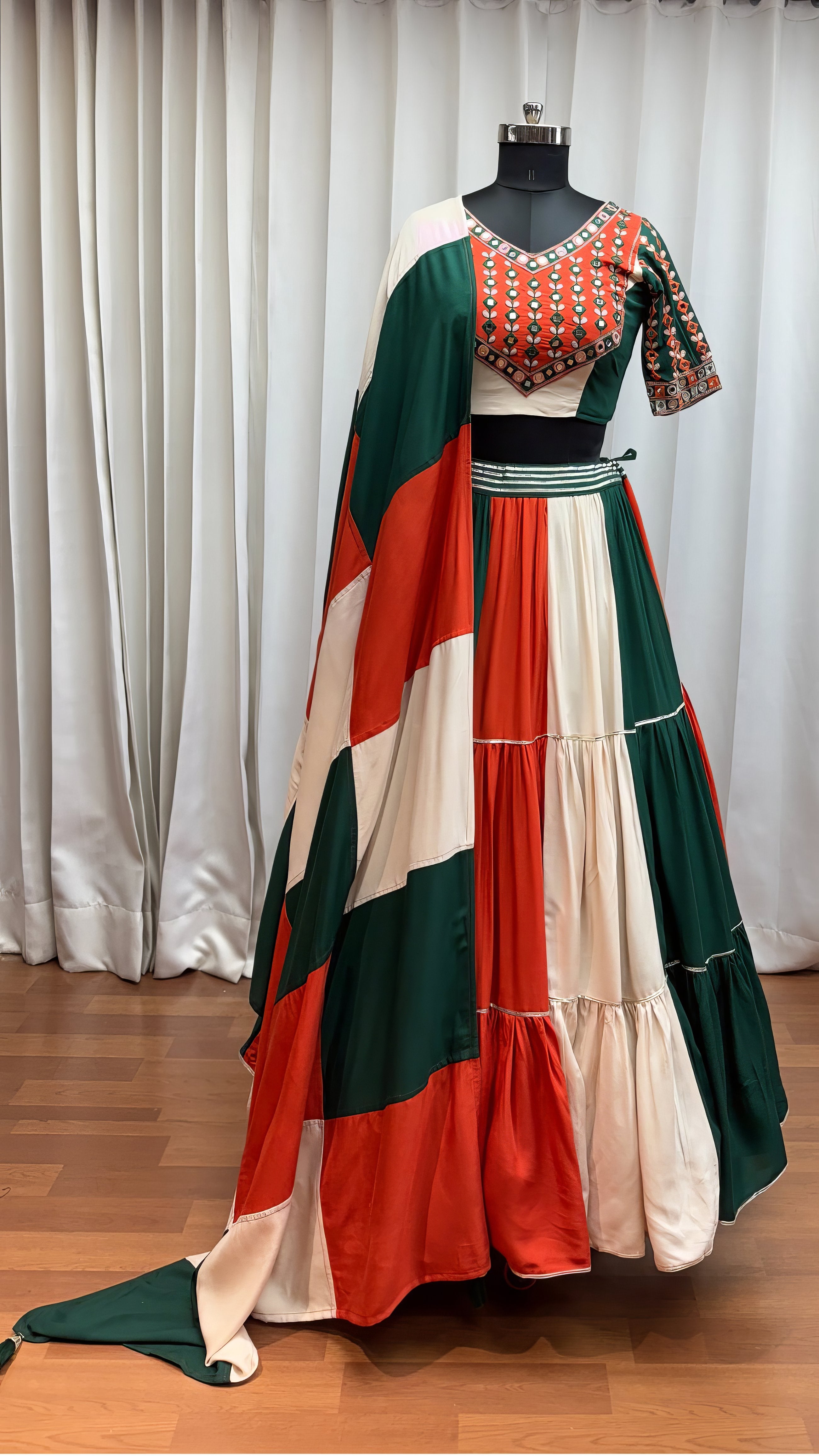 Raasroop Lehenga Set with Jacket NV0025