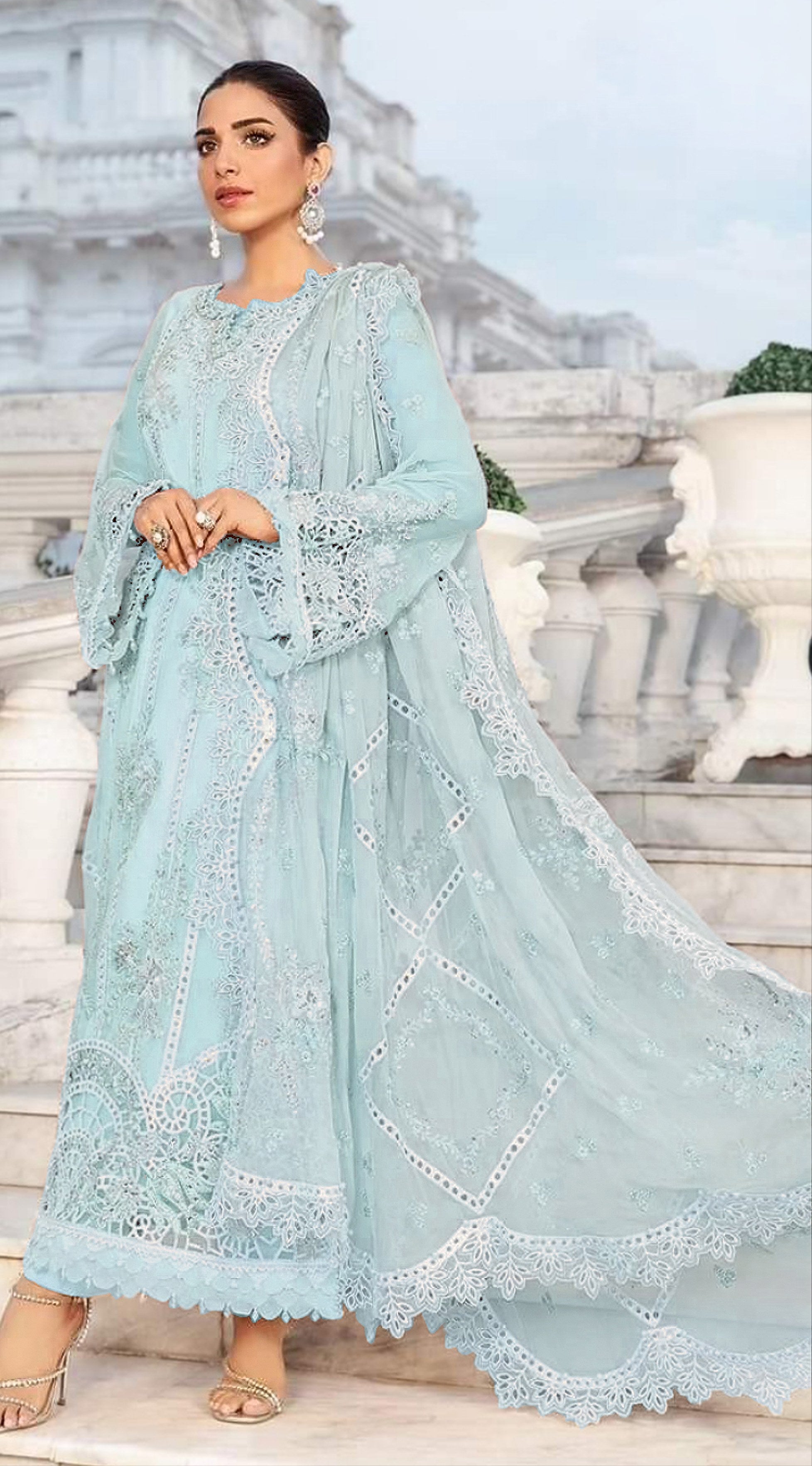 Fox Georgatte Pakistani suit LXPK0004