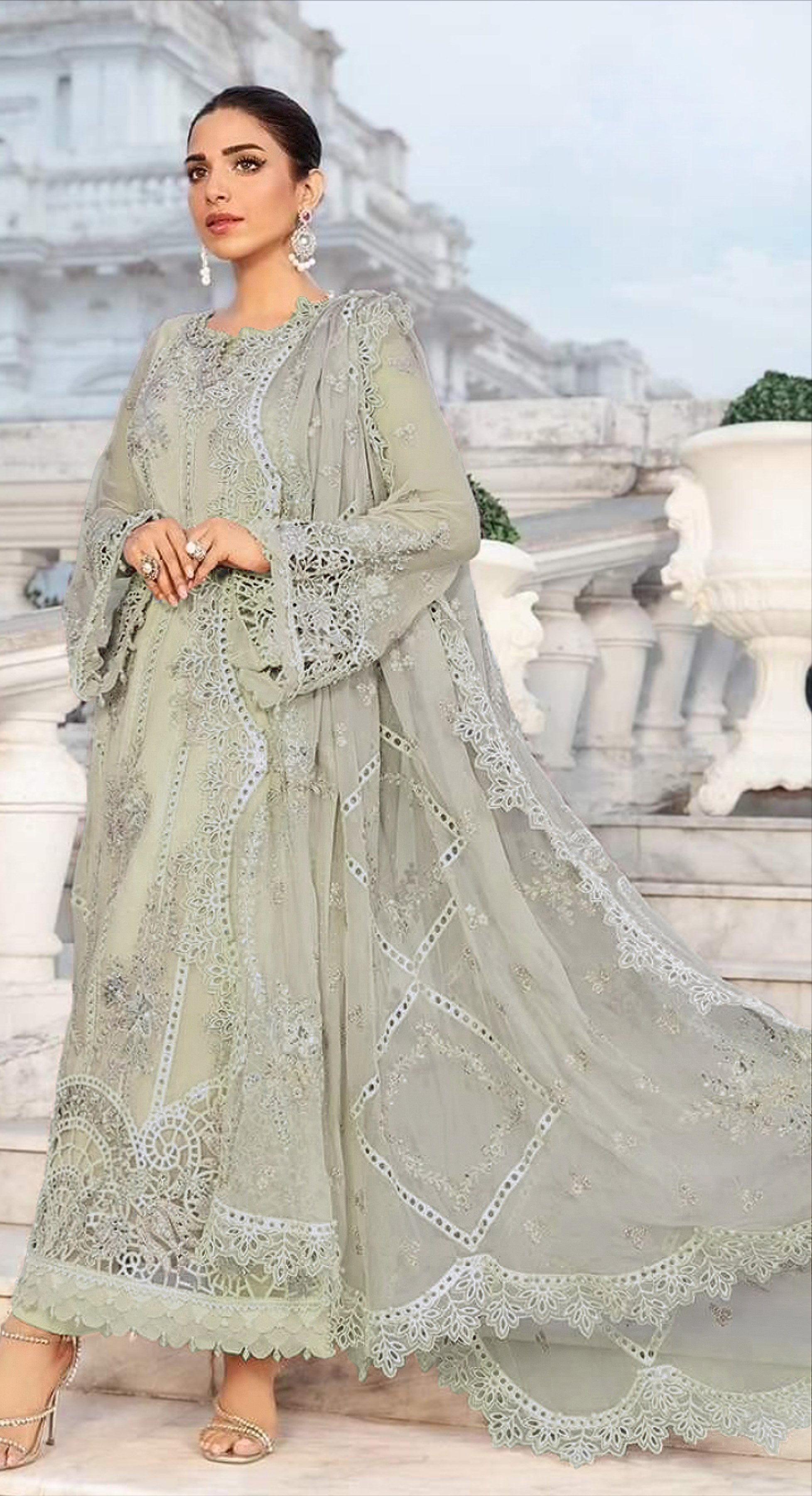 Fox Georgatte Pakistani suit LXPK0004