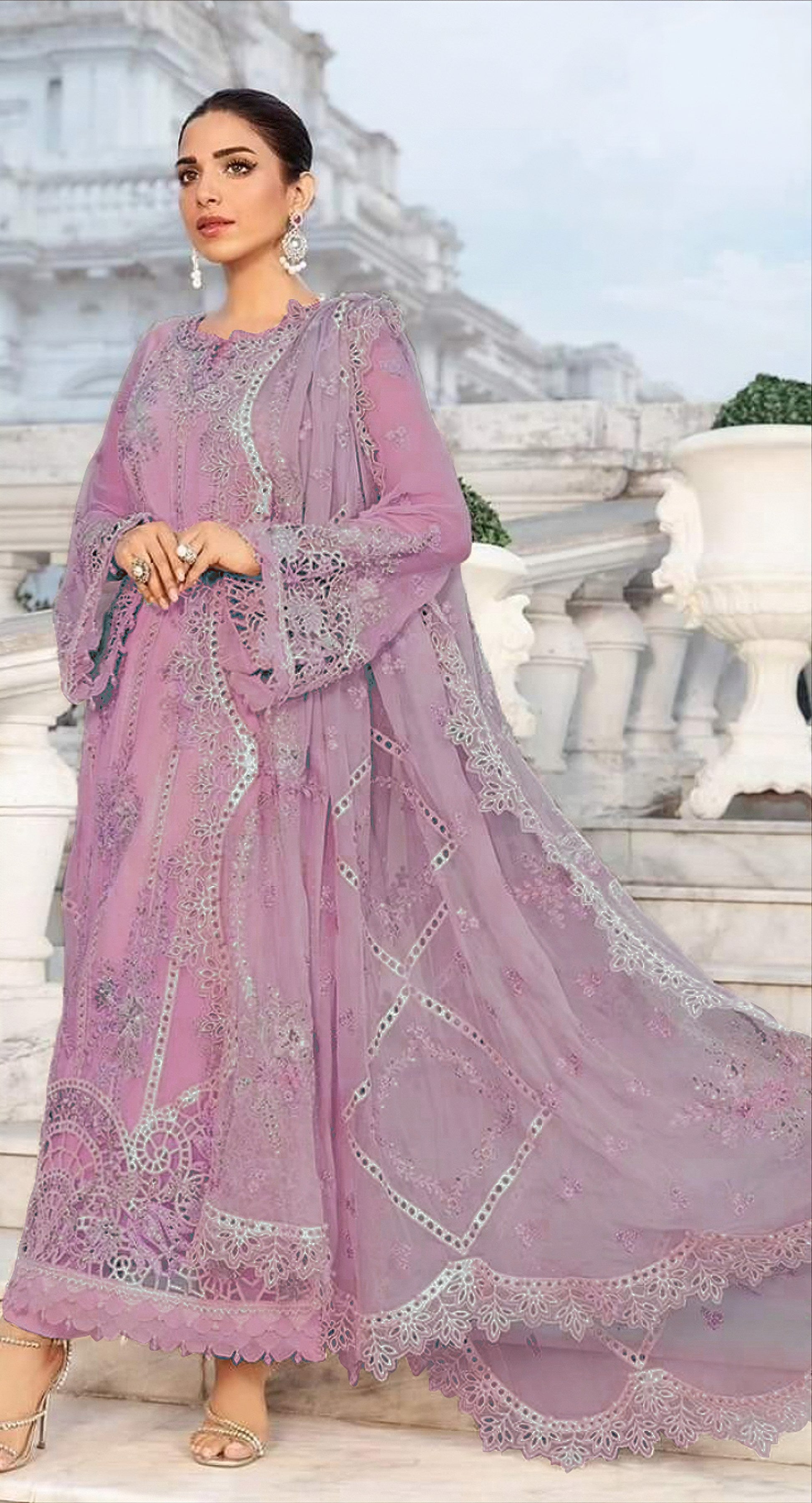 Fox Georgatte Pakistani suit LXPK0004