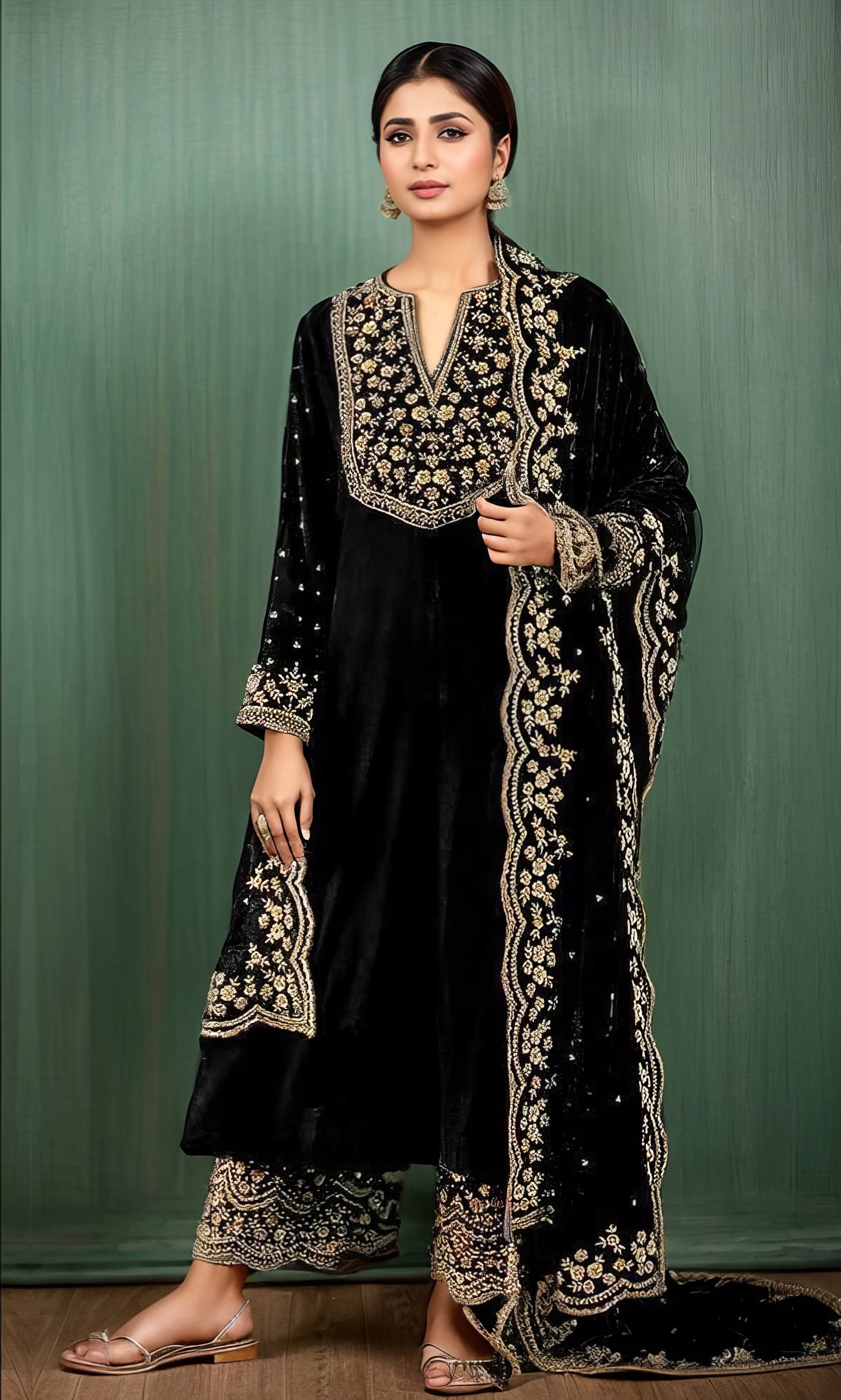 Heavy Chinon Luxury Suit LXST0034