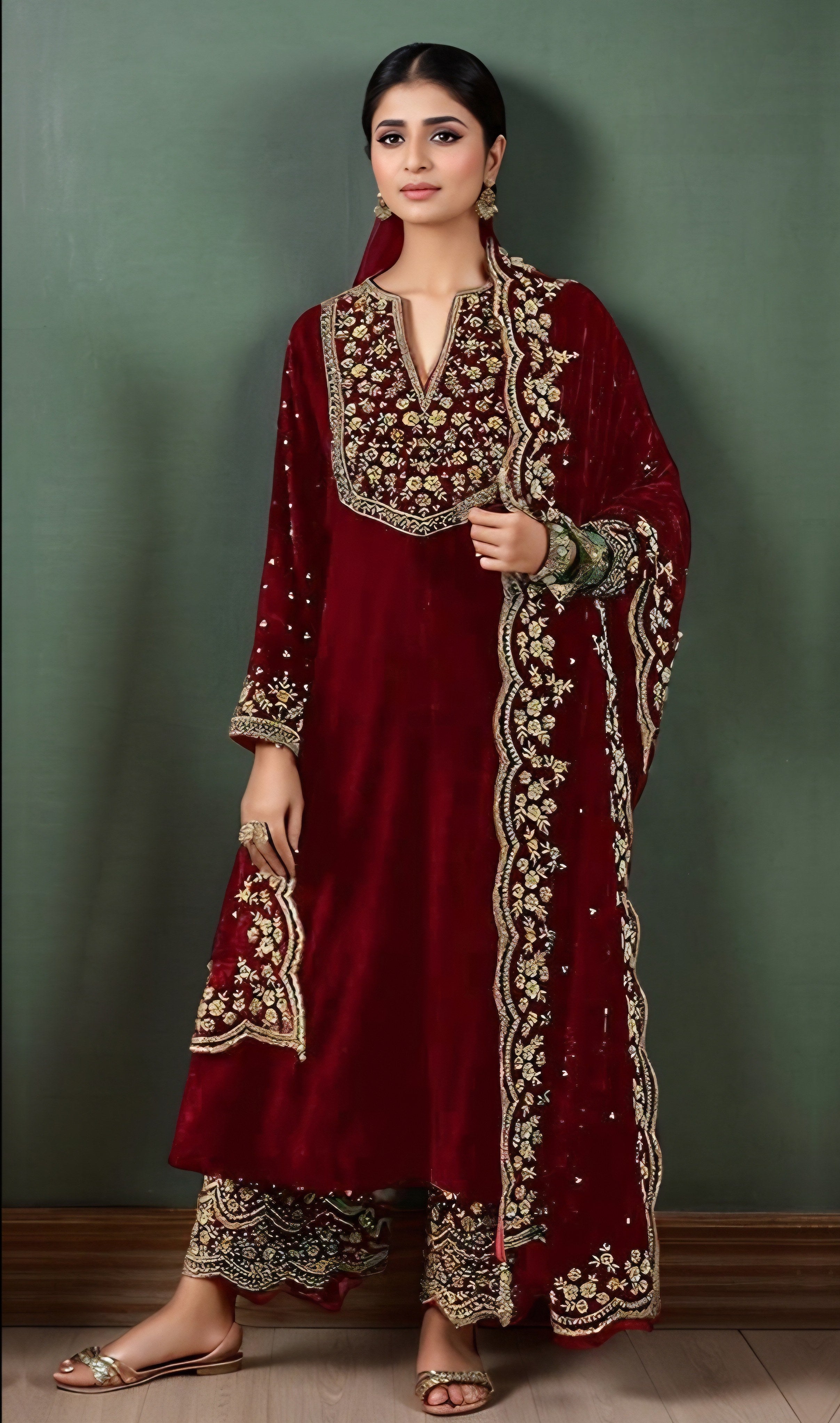 Heavy Chinon Luxury Suit LXST0034
