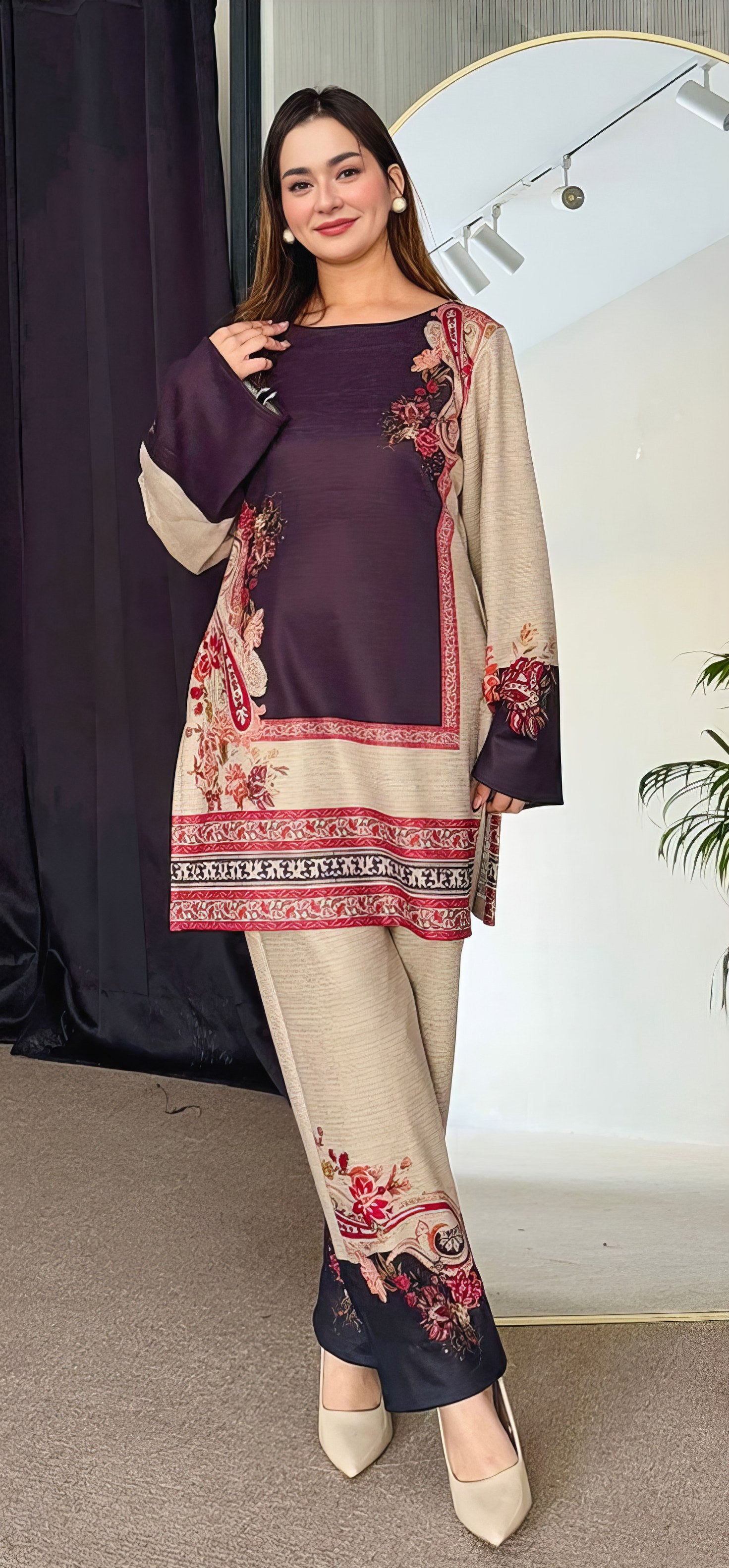 Imported cotton Printed CO'ORD SET CD0010
