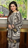 Black & White Printed CO'ORD SET CD0012