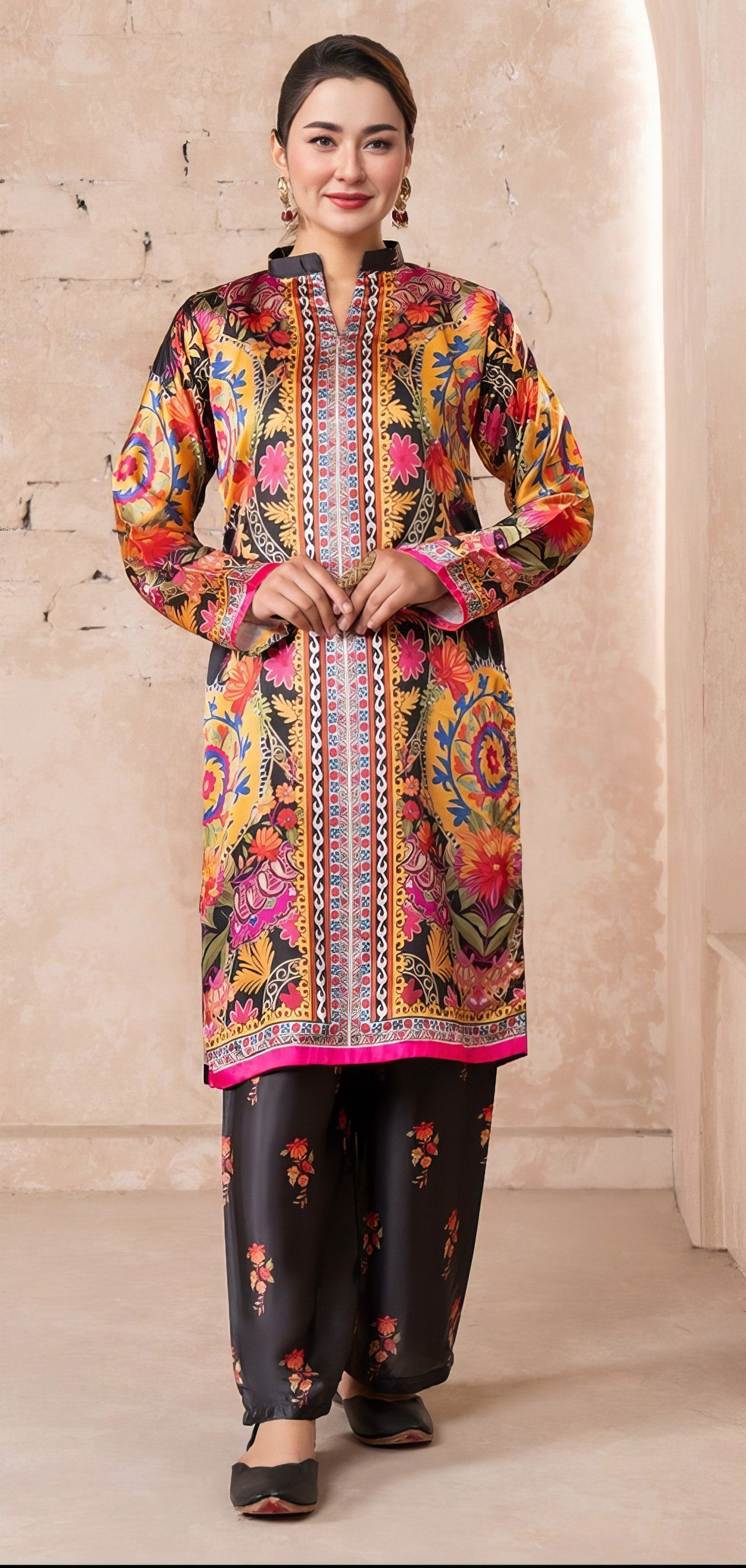 Imported cotton Printed CO'ORD SET CD0016