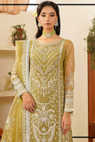 Organza Aura Embroidered Pakistani suit LXPK0032