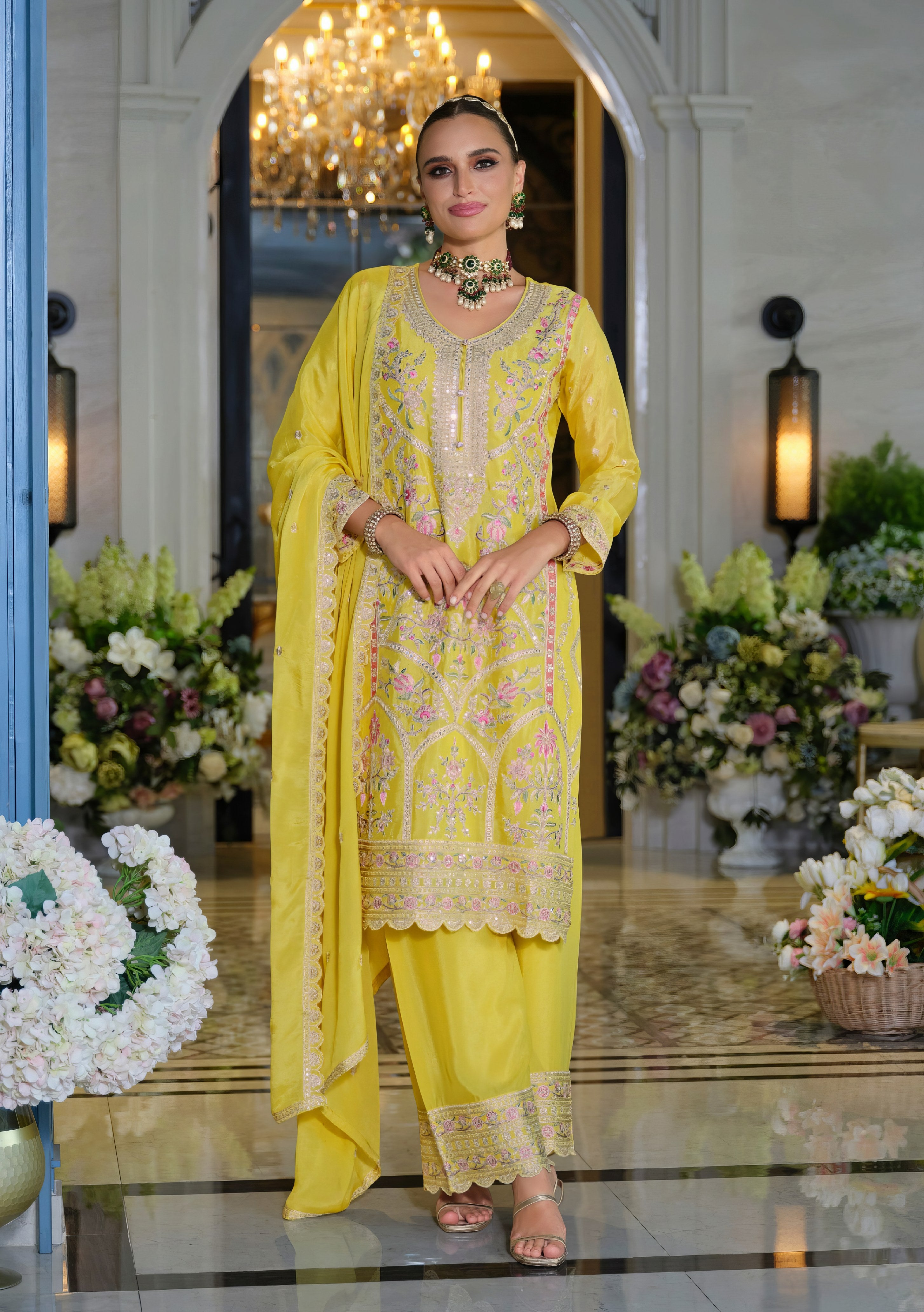Chinon Elegance Premium Pakistani Suit LXPK0086