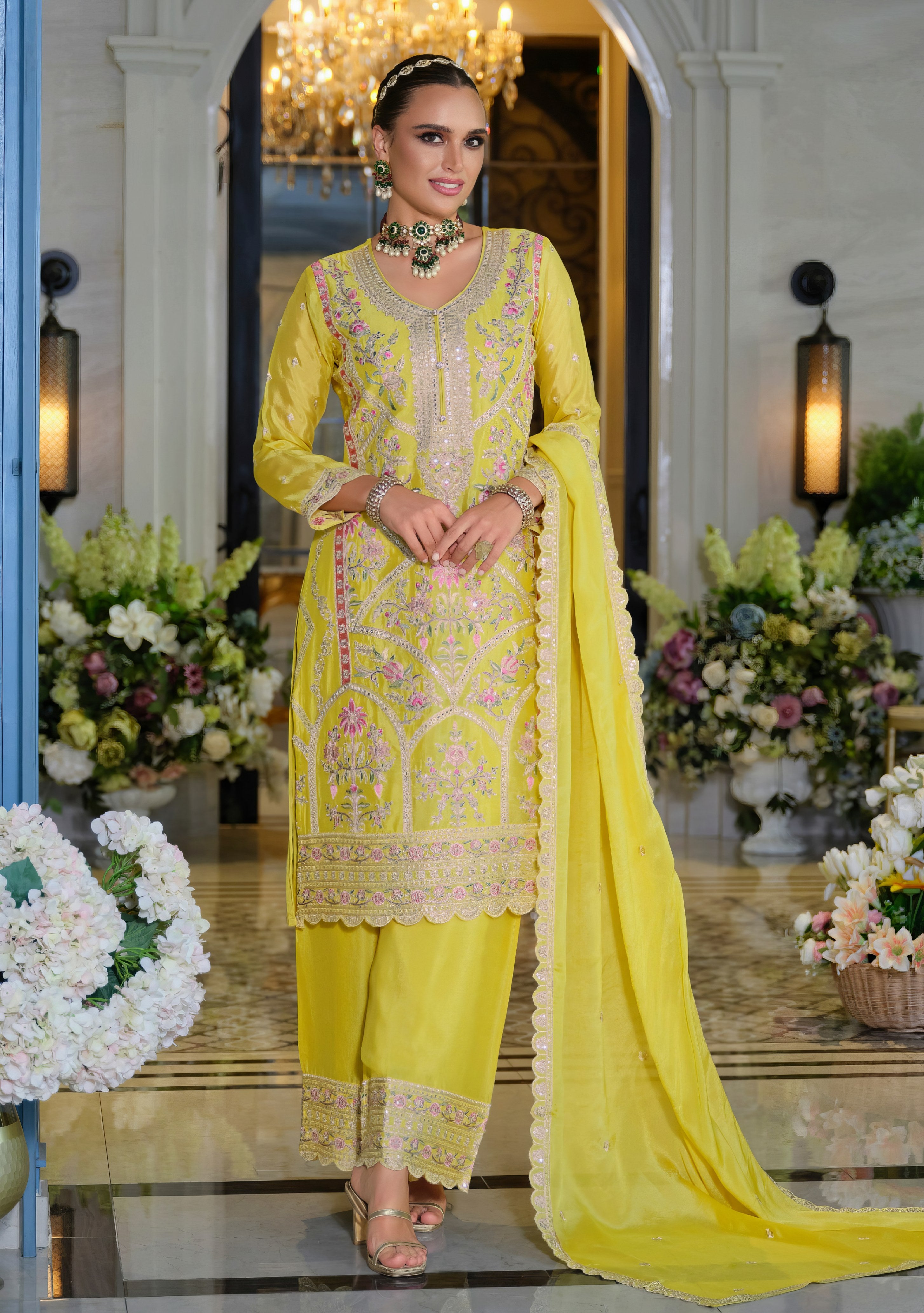 Chinon Elegance Premium Pakistani Suit LXPK0086