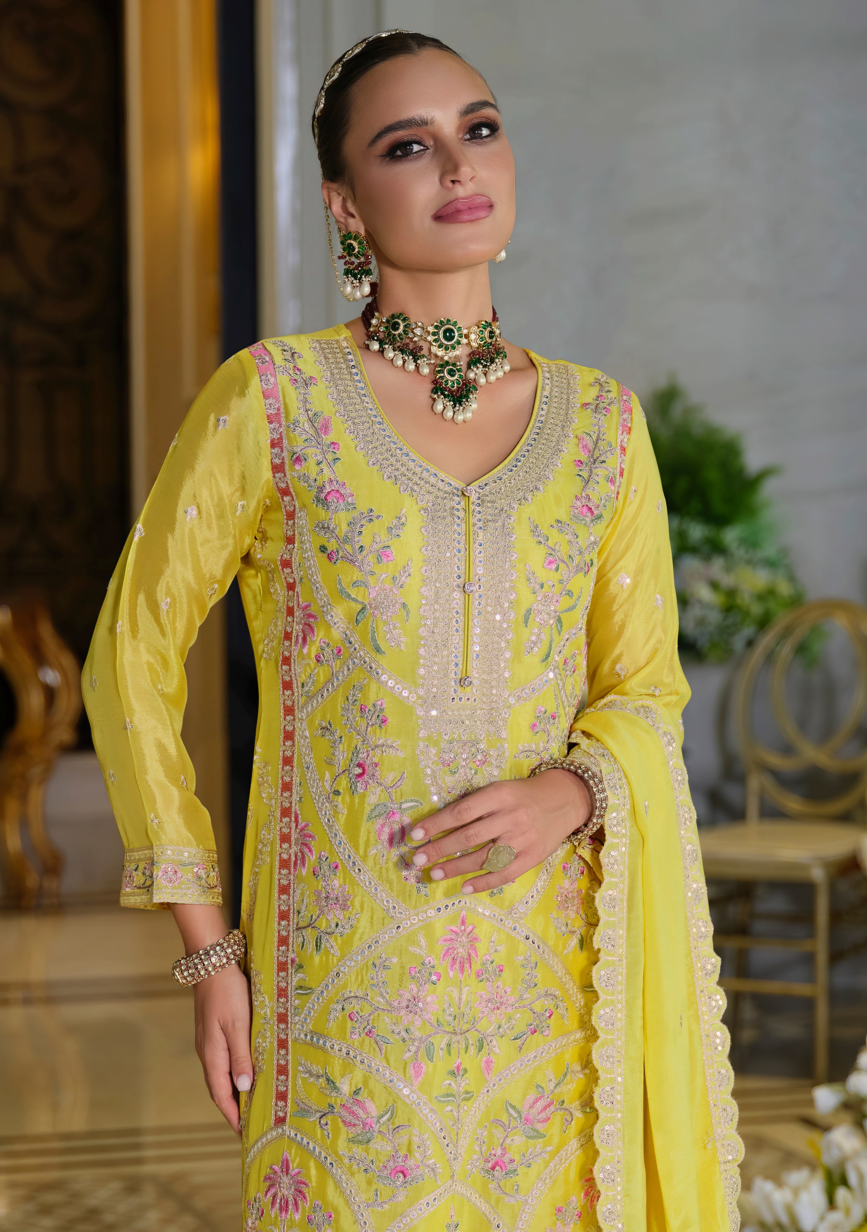 Chinon Elegance Premium Pakistani Suit LXPK0086