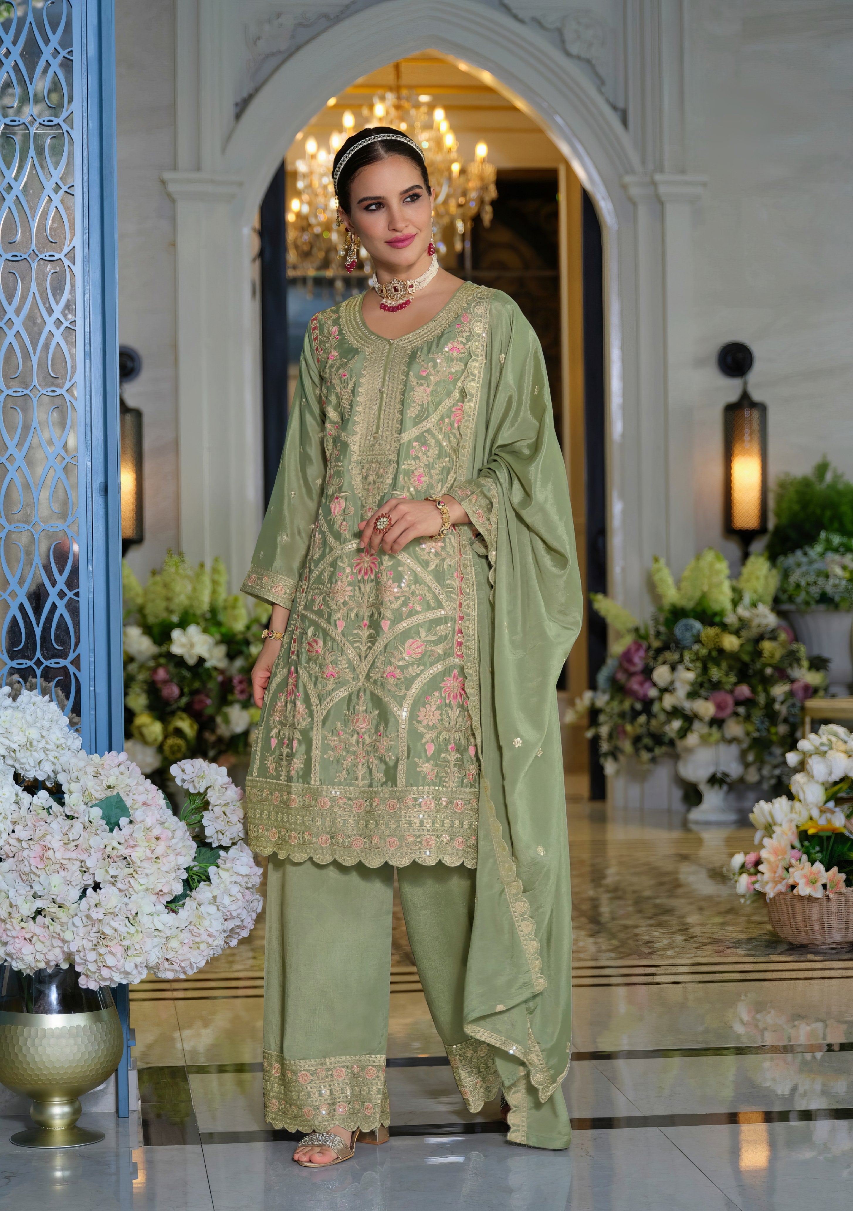 Chinon Elegance Premium Pakistani Suit LXPK0086