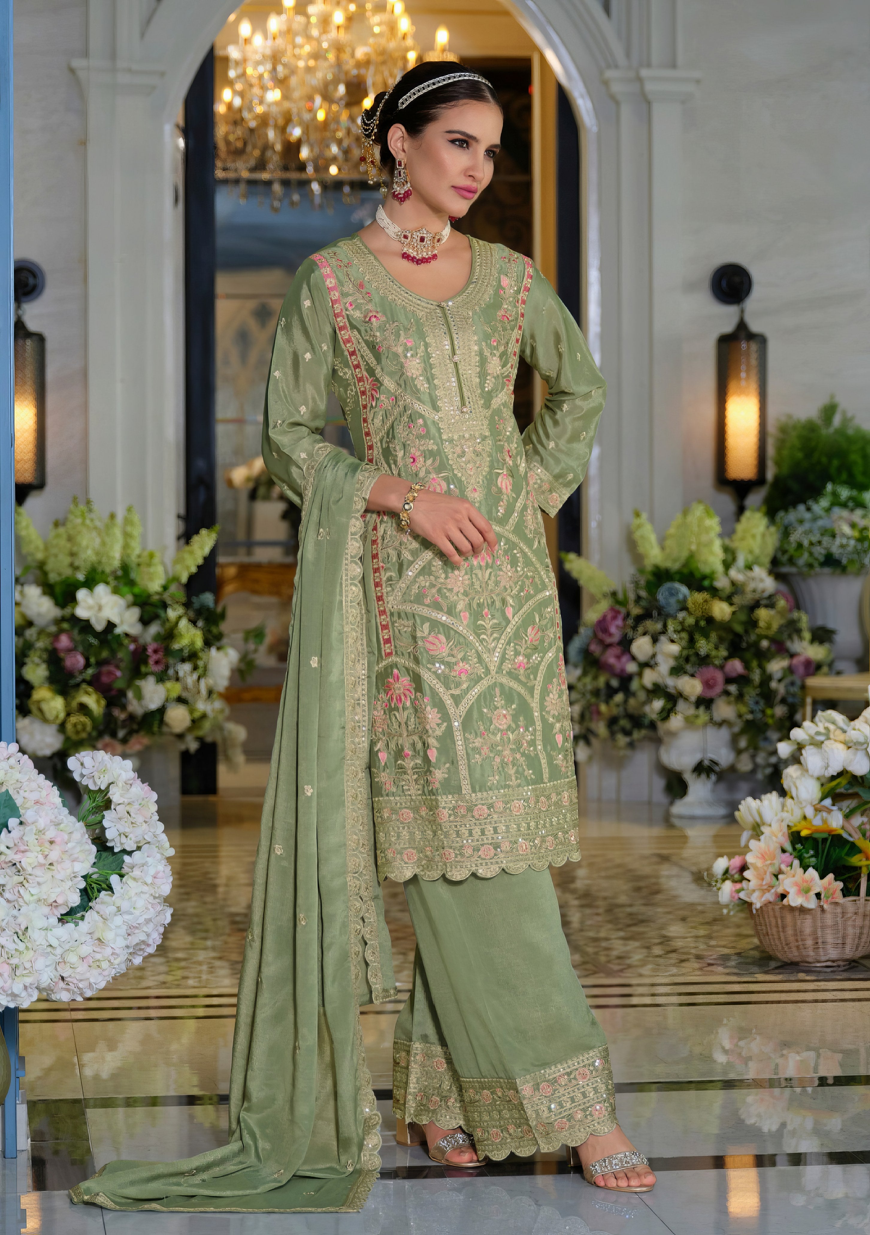 Chinon Elegance Premium Pakistani Suit LXPK0086