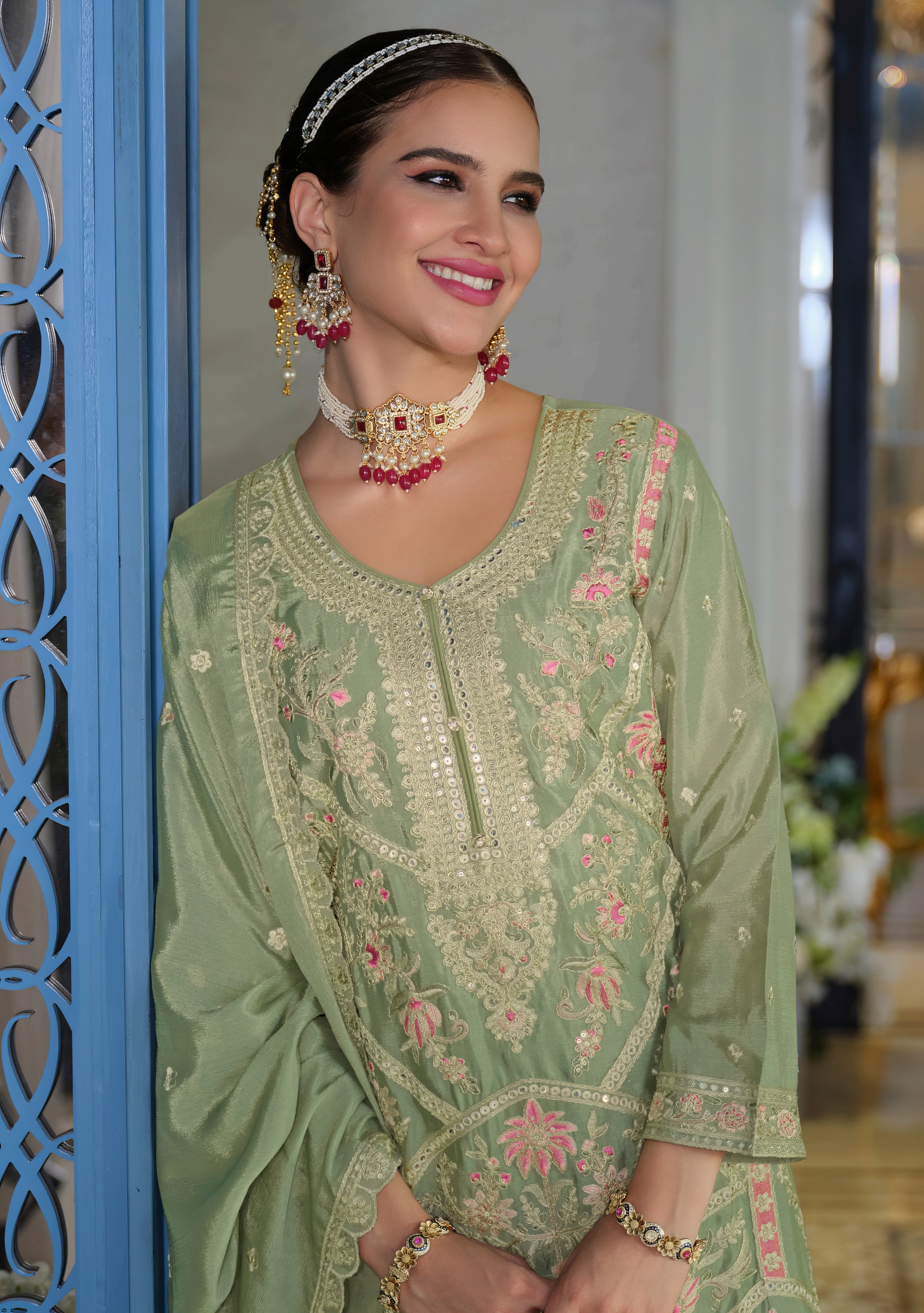Chinon Elegance Premium Pakistani Suit LXPK0086