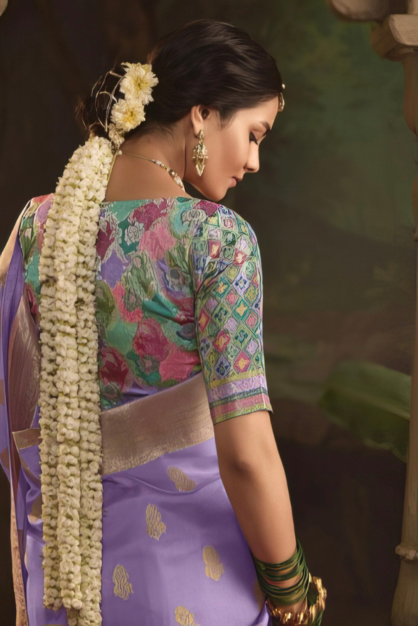 Kora Banarasi Art Silk Saree LXSE00065