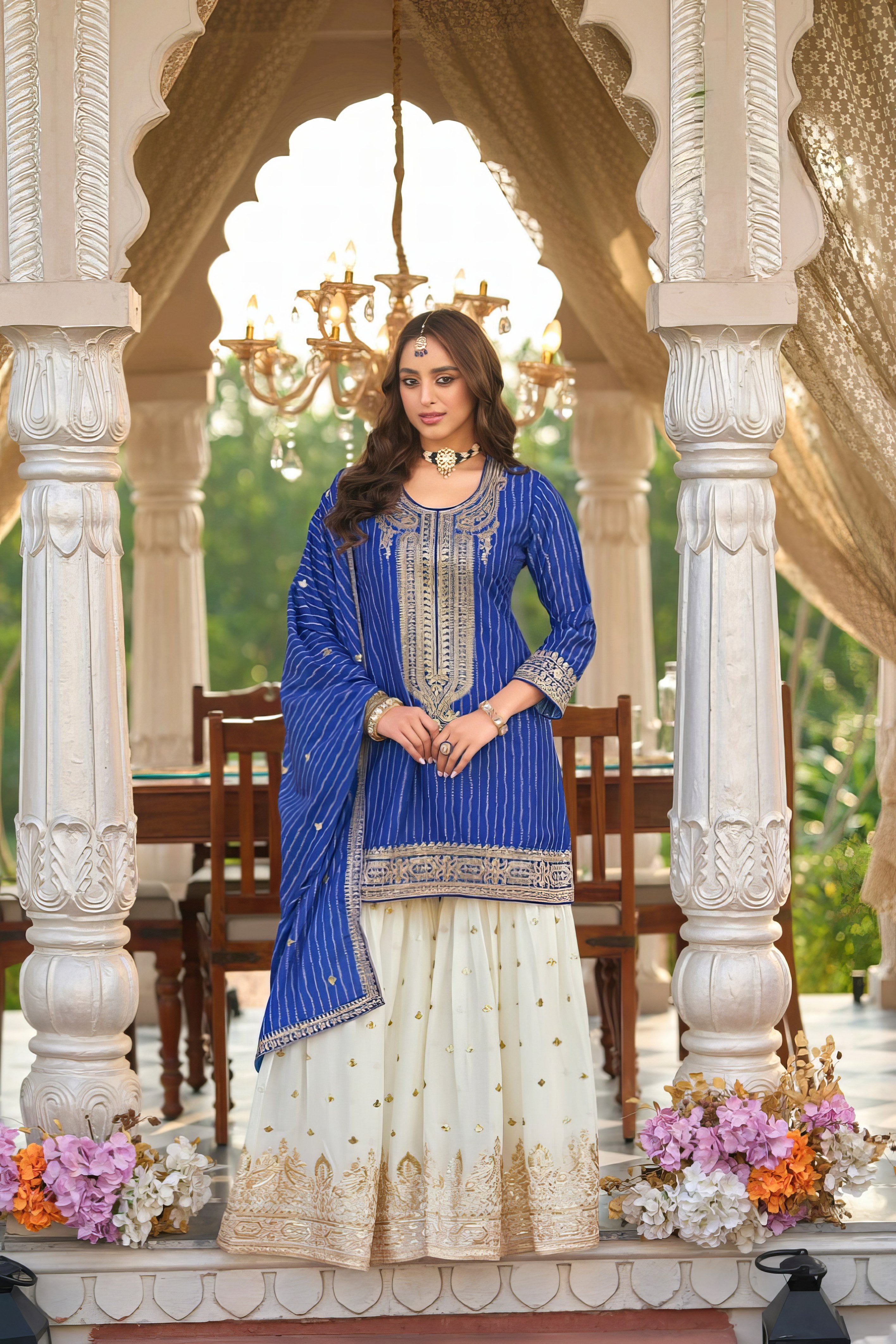 Chinon Charm Premium Sharara LXSR0078