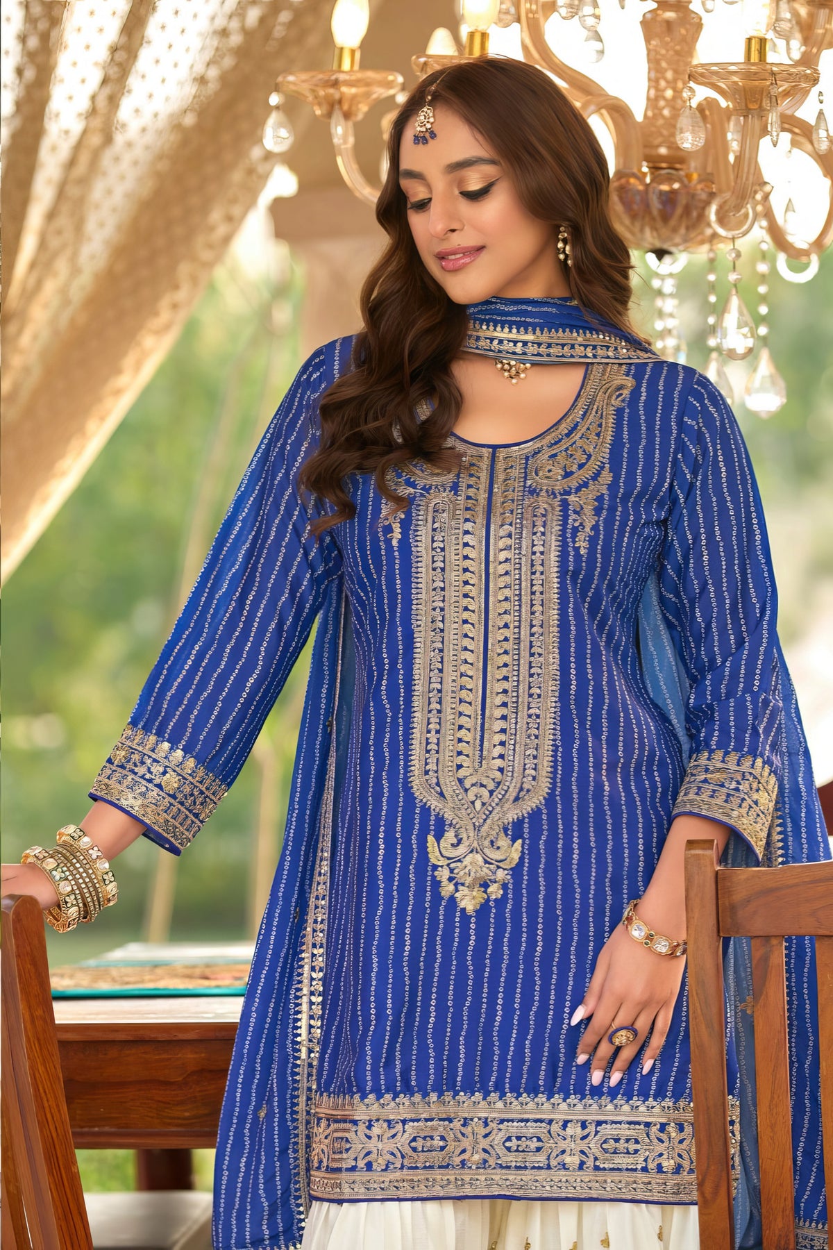 Chinon Charm Premium Sharara LXSR0078