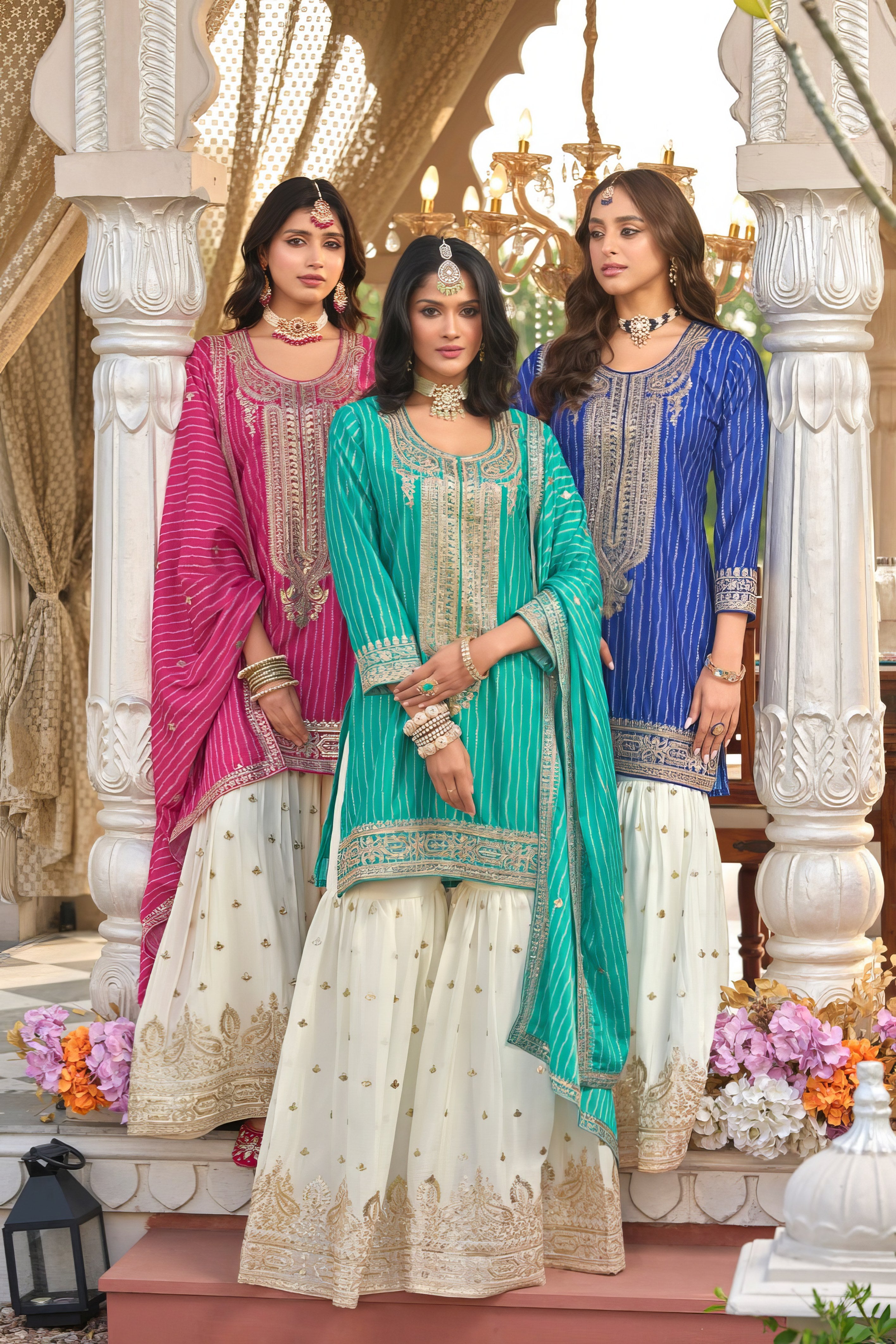 Chinon Charm Premium Sharara LXSR0078