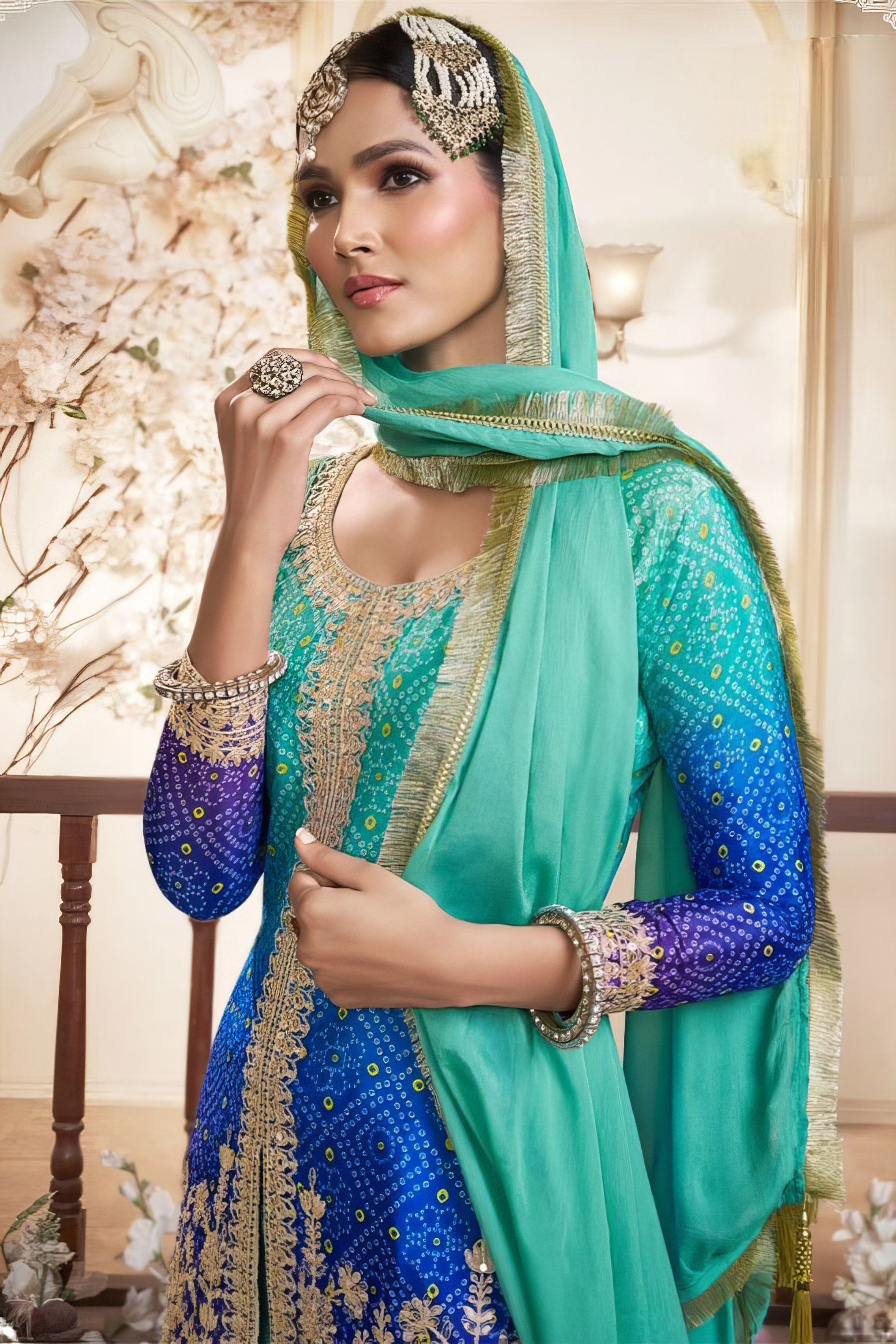 Chinon Charm Handwork Sharara Suit LXSR0041