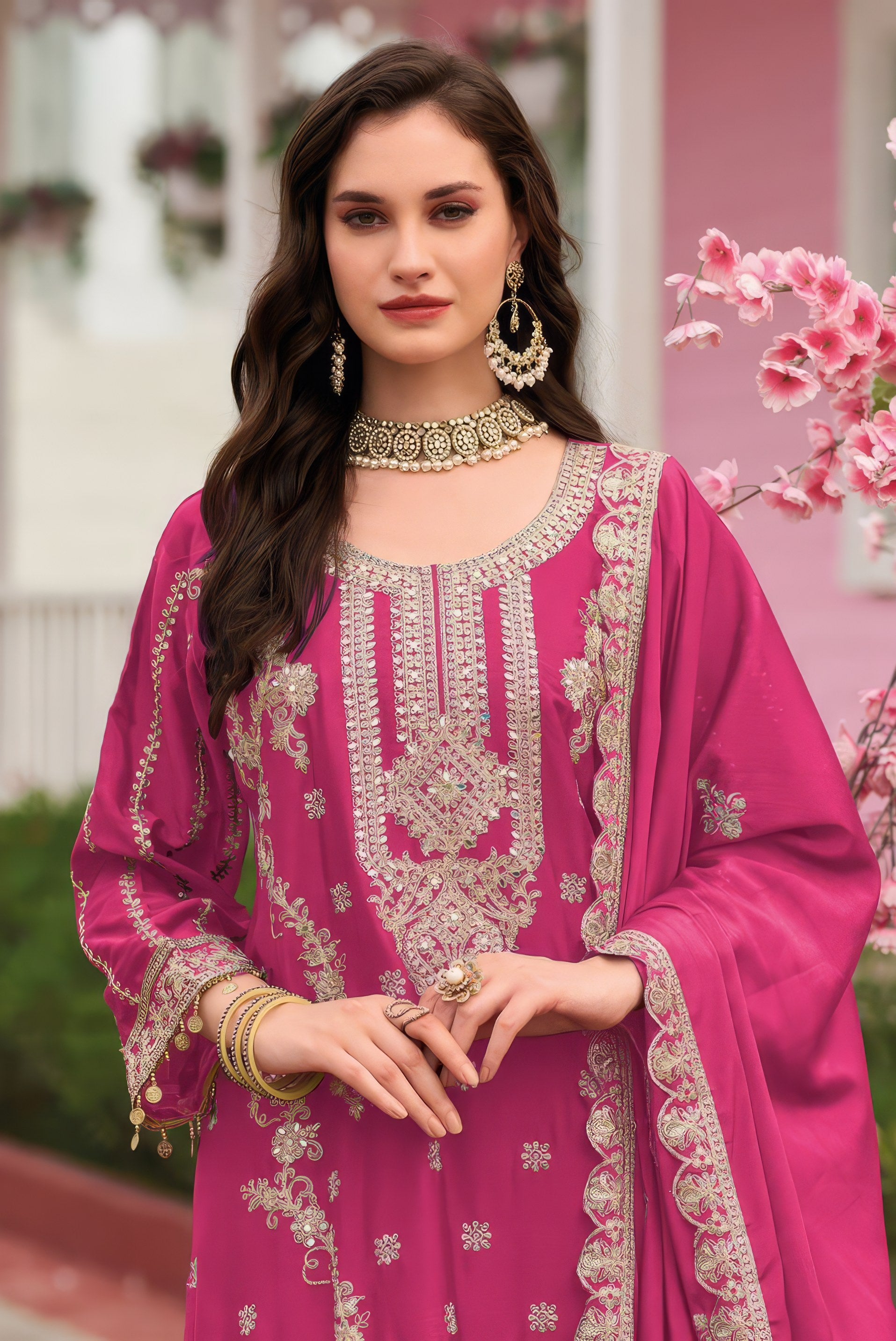 Chinon Bloom Pakistani suit LXPK0011