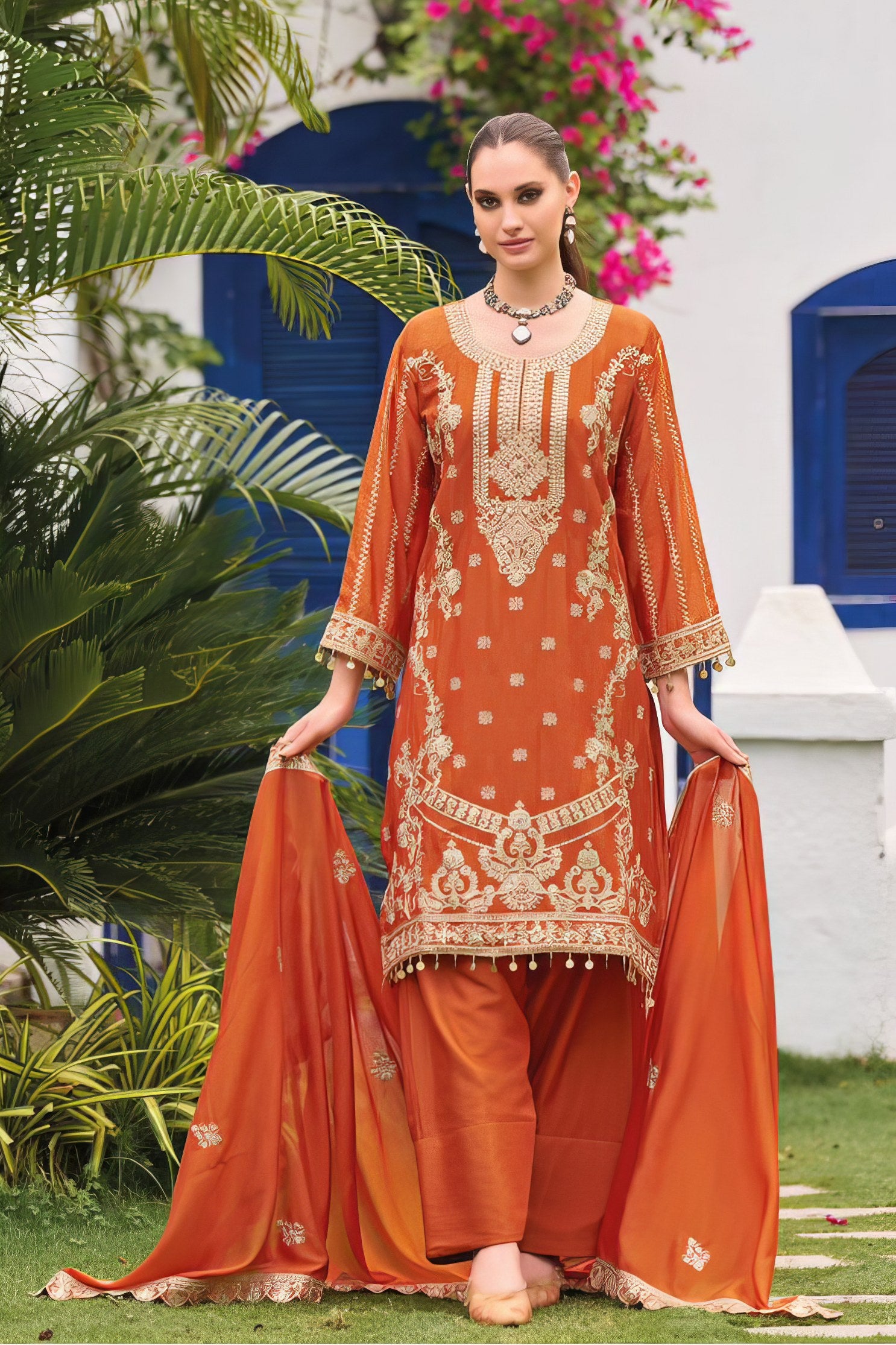 Chinon Bloom Pakistani suit LXPK0011