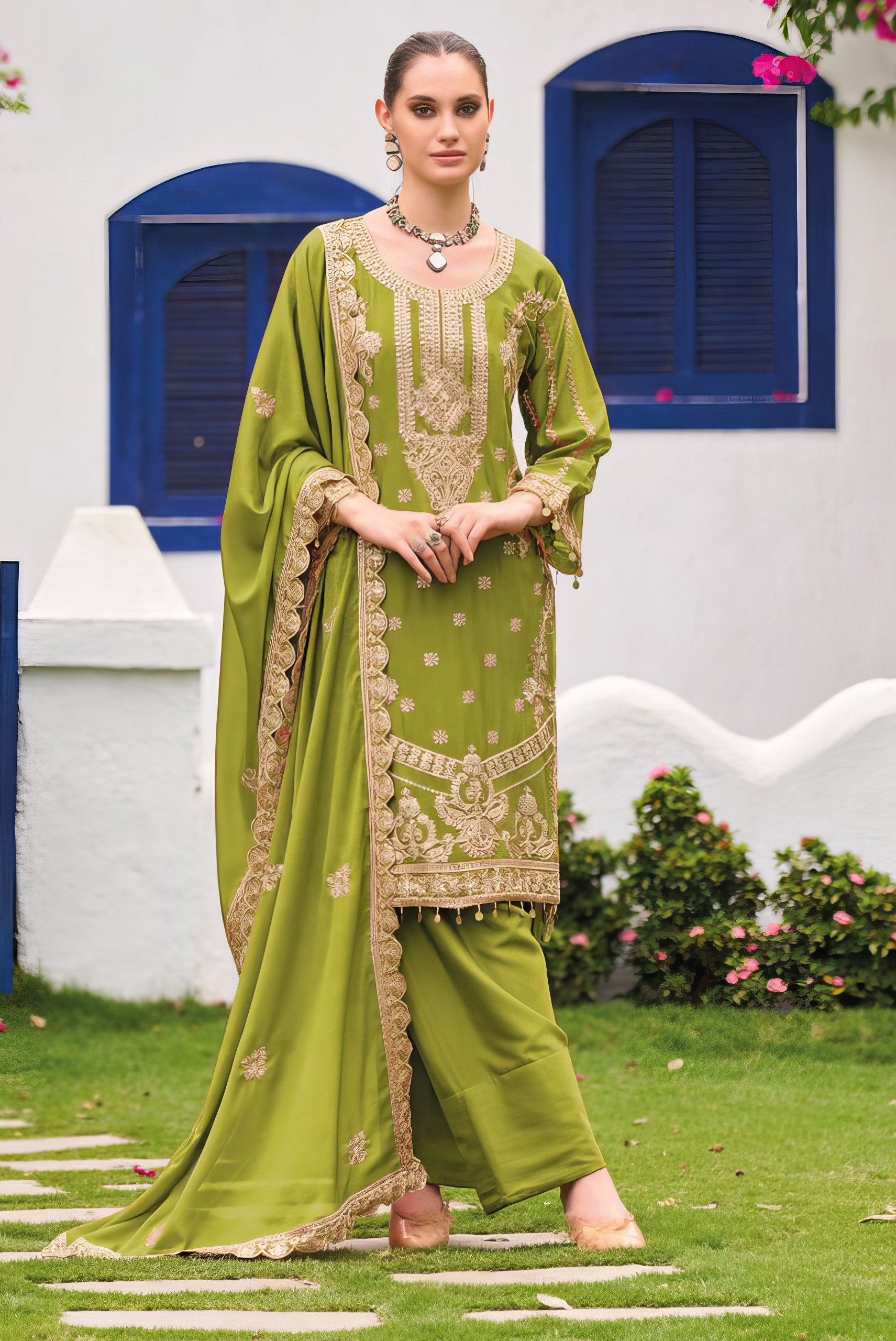Chinon Bloom Pakistani suit LXPK0011