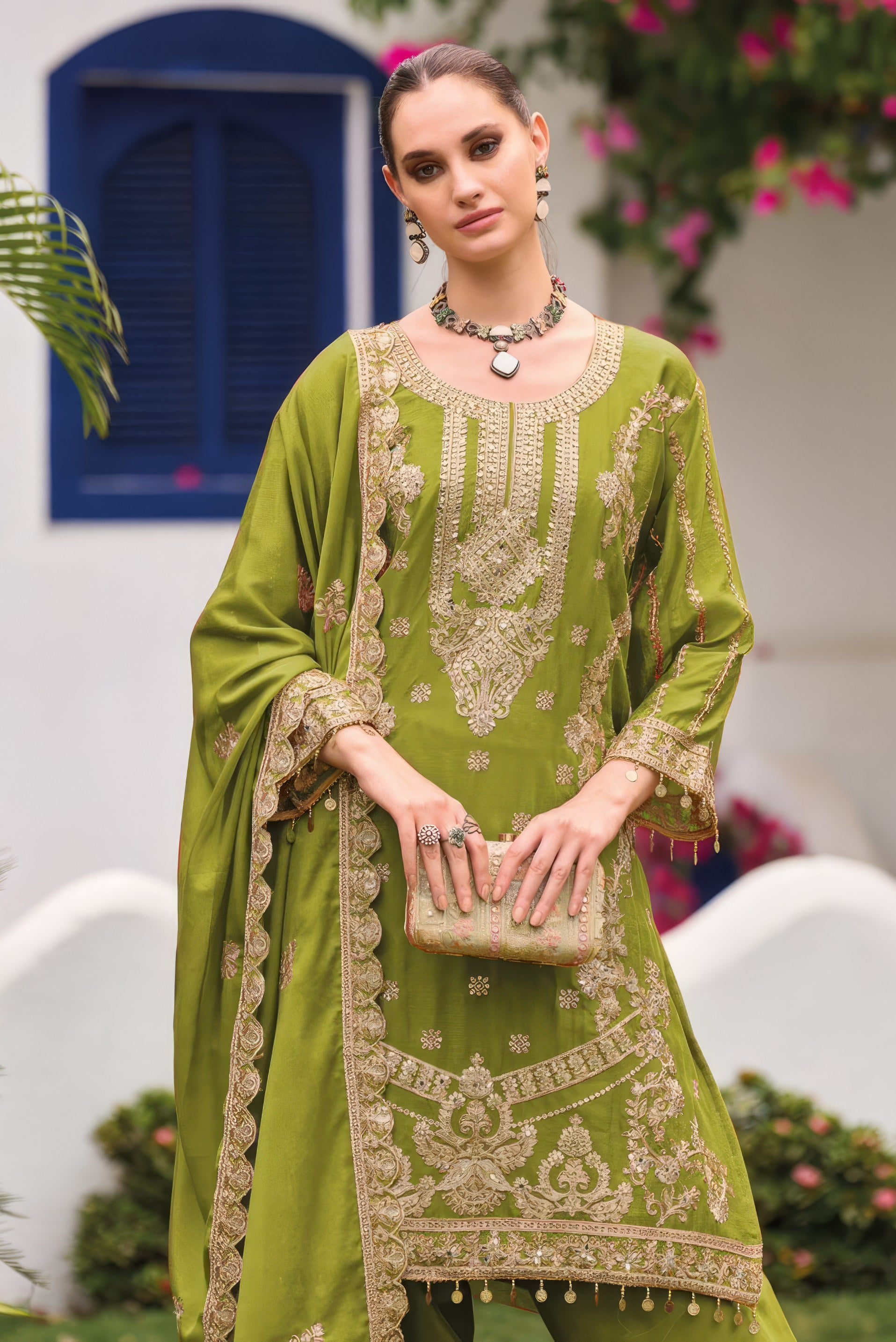 Chinon Bloom Pakistani suit LXPK0011
