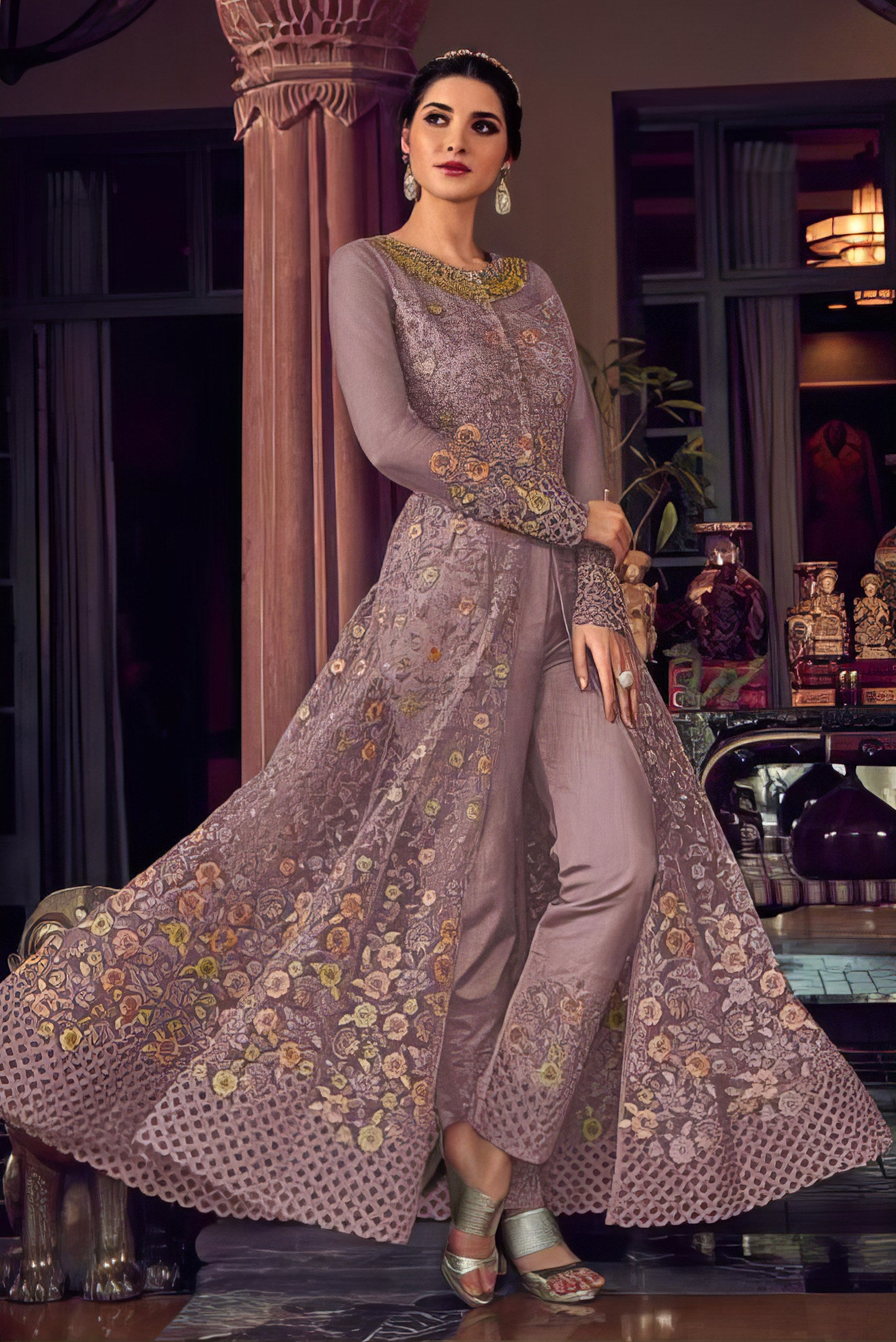 Heavy Bonglory Silk Luxury Gown LXGW0032