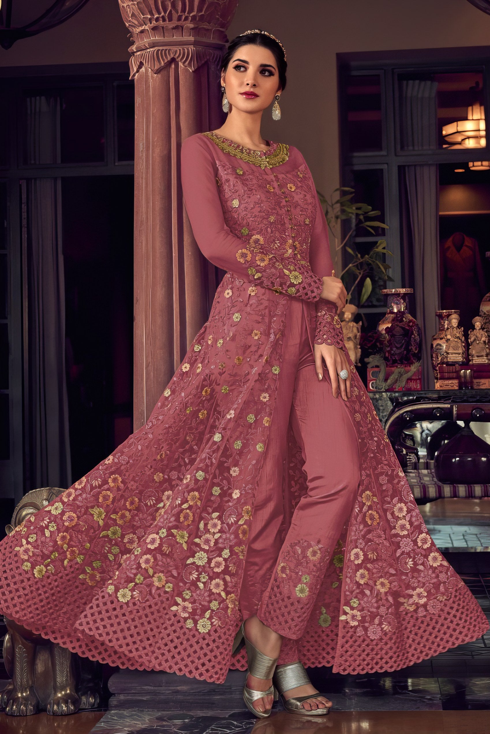 Heavy Bonglory Silk Luxury Gown LXGW0032