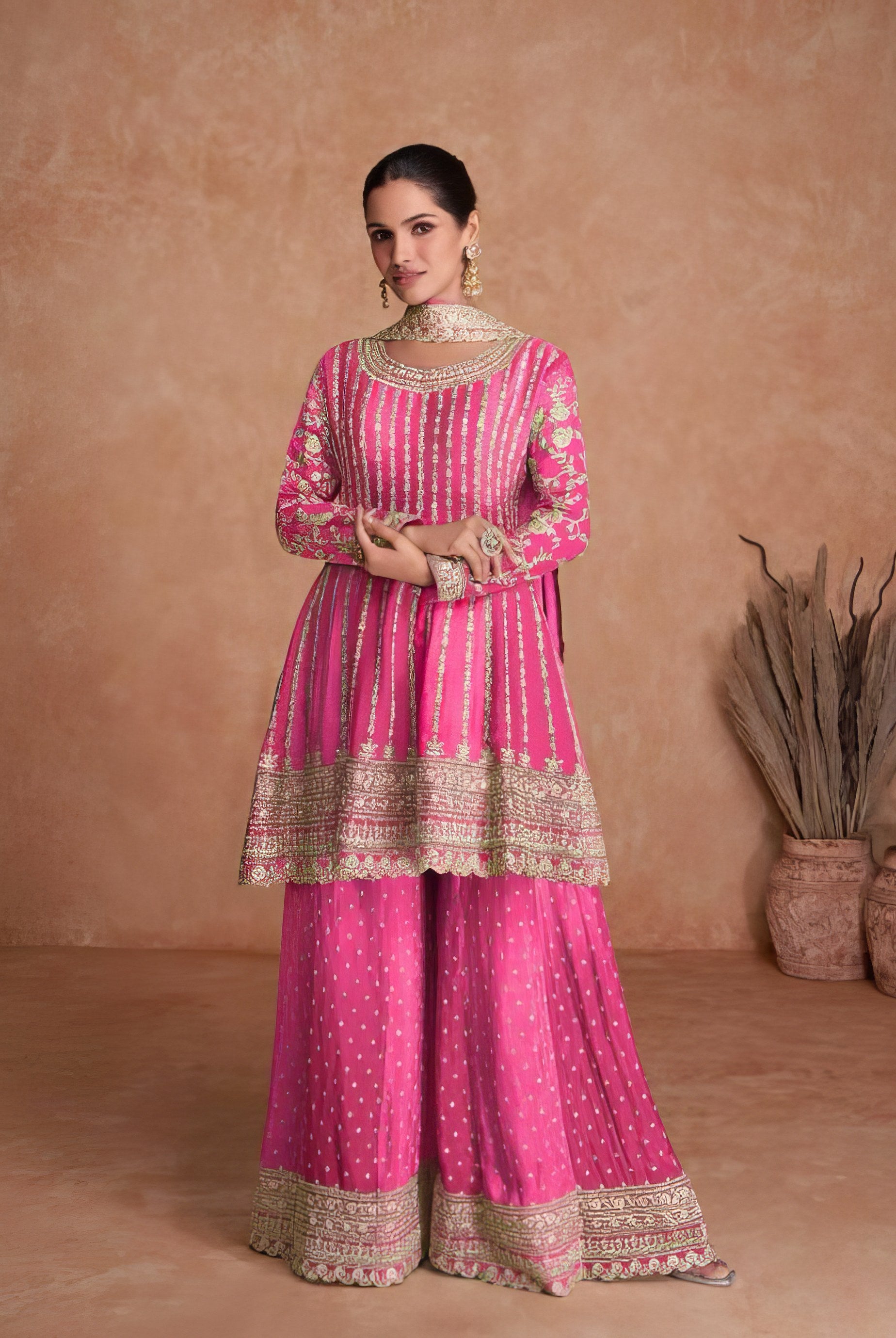 Handmade Zarkan Premium Sharara LXSR0046