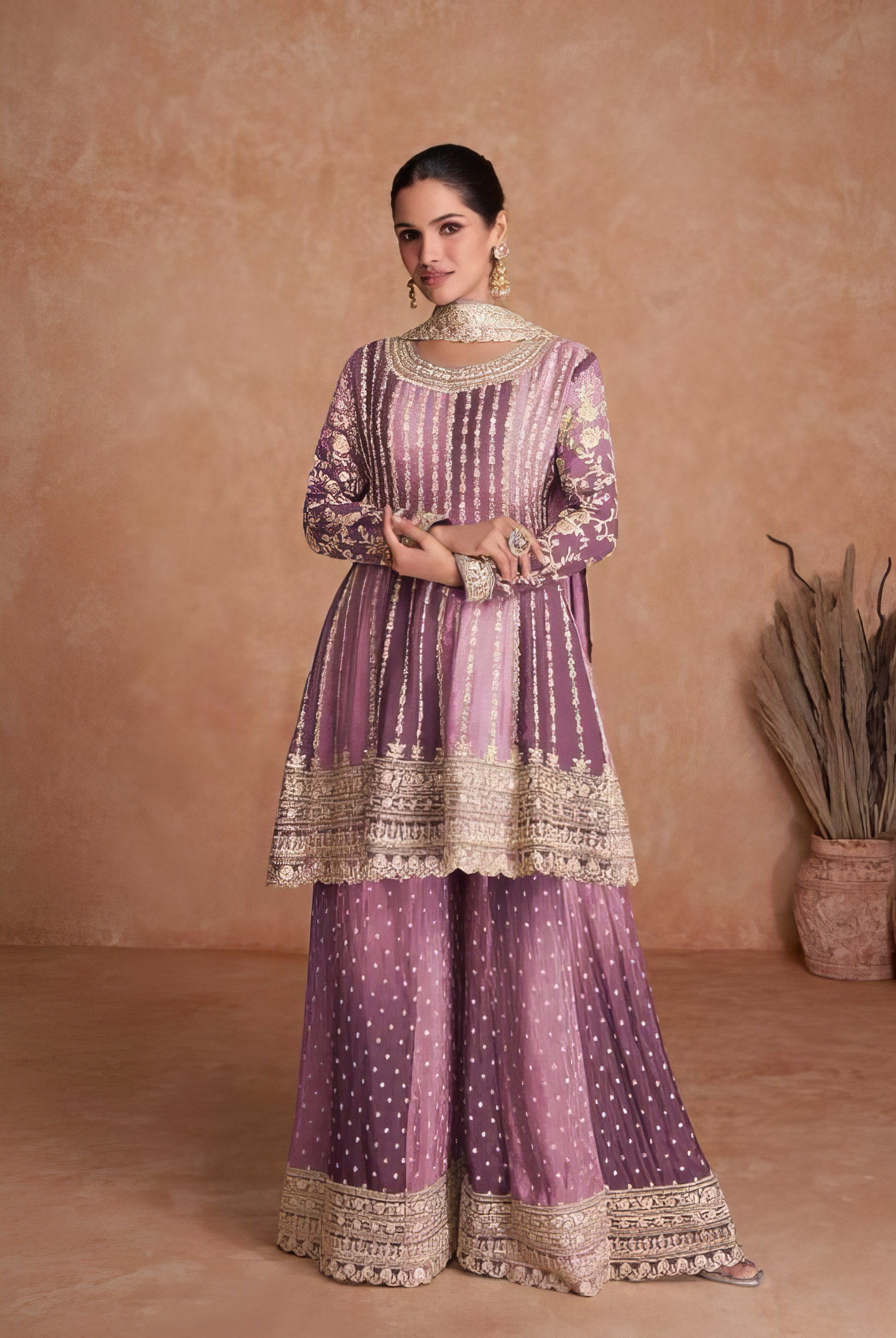 Handmade Zarkan Premium Sharara LXSR0046