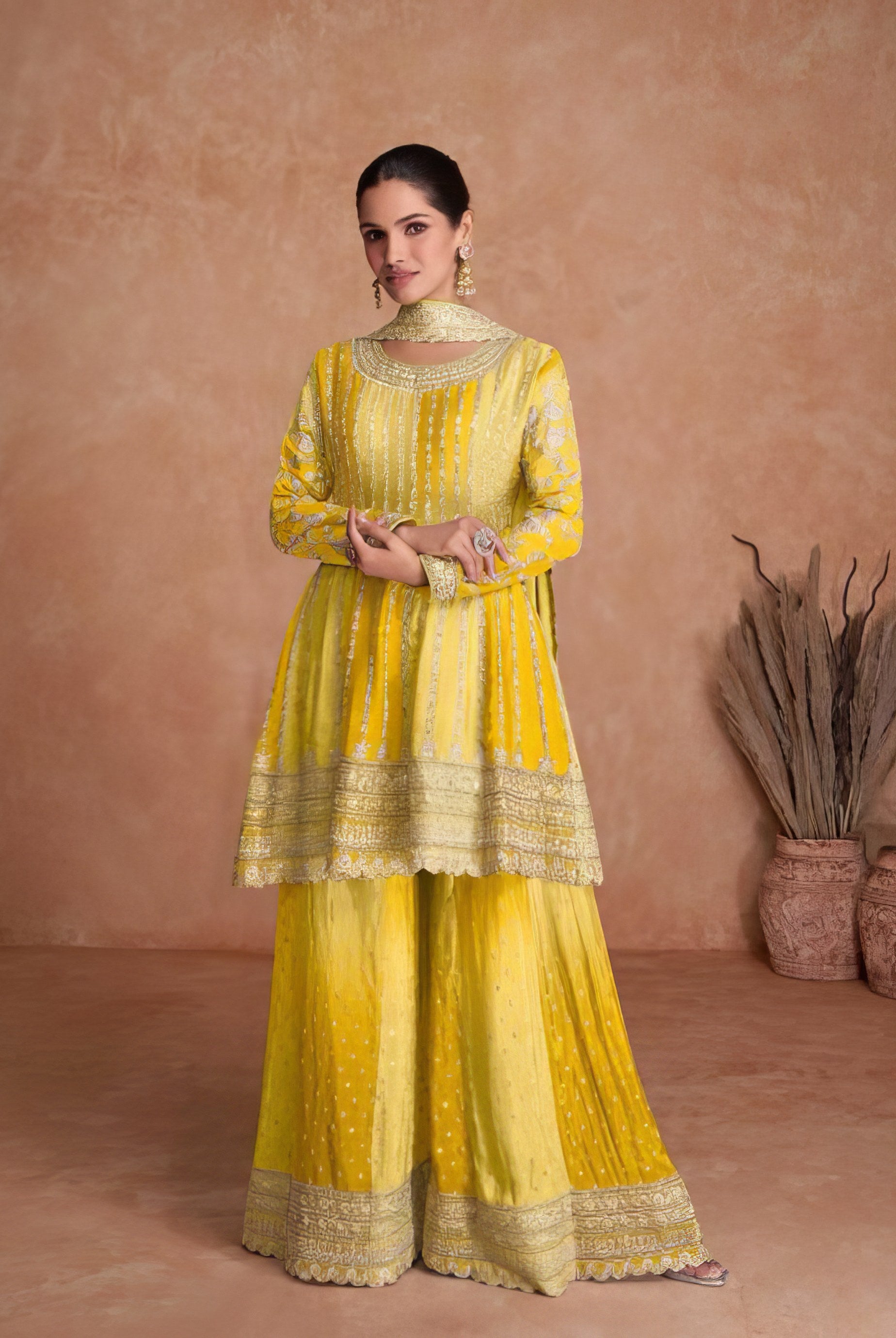 Handmade Zarkan Premium Sharara LXSR0046