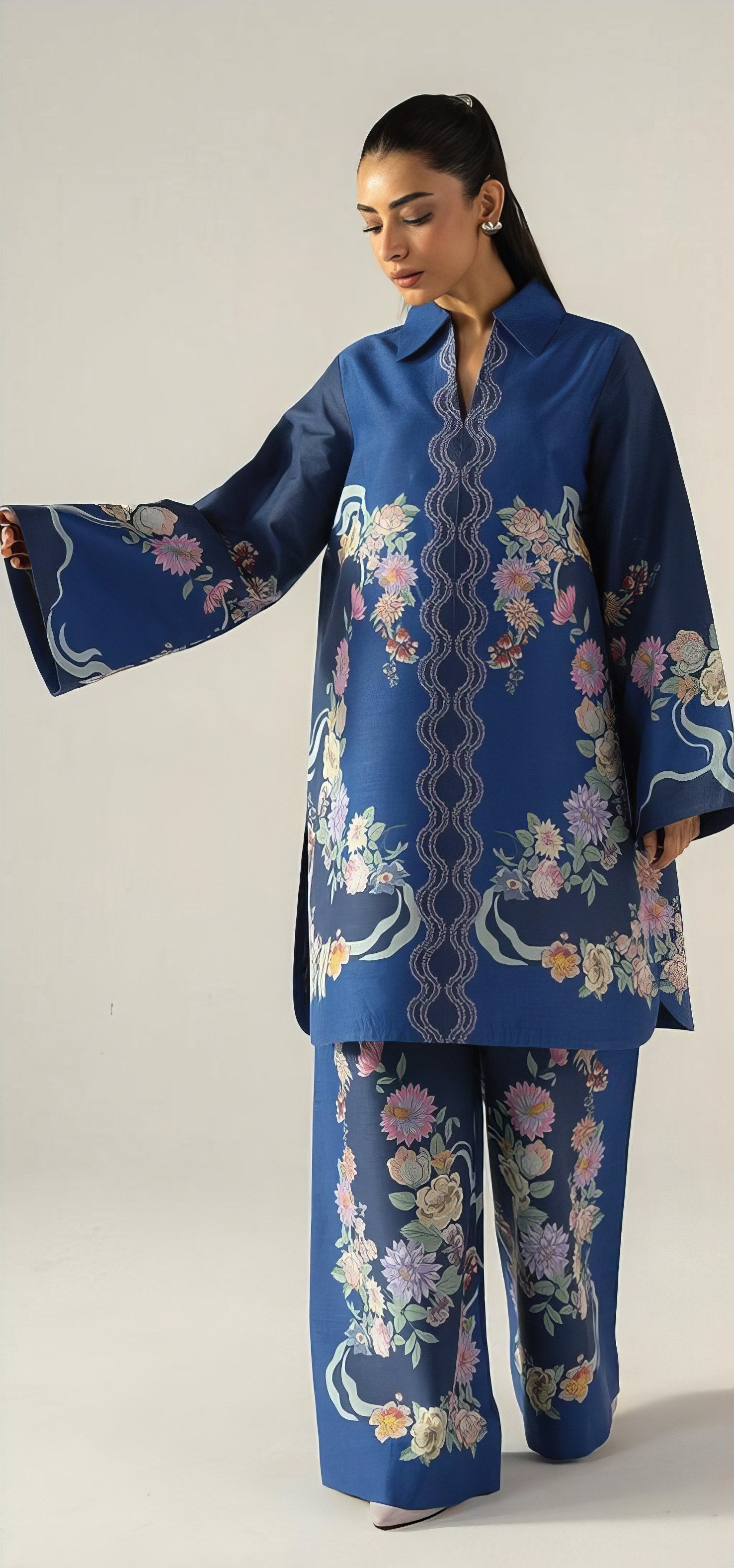 Floral Design Printed CO'ORD SET CD0002