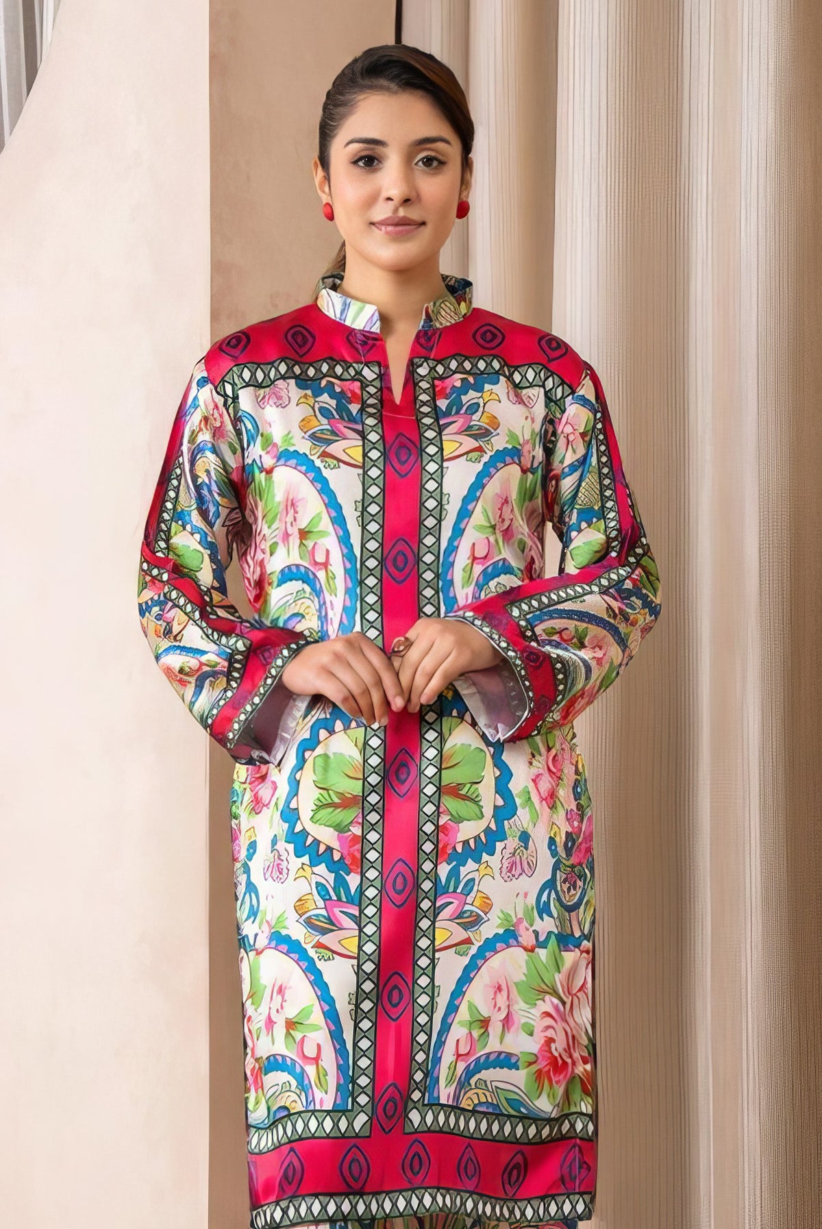 Imported cotton Printed CO'ORD SET CD0008