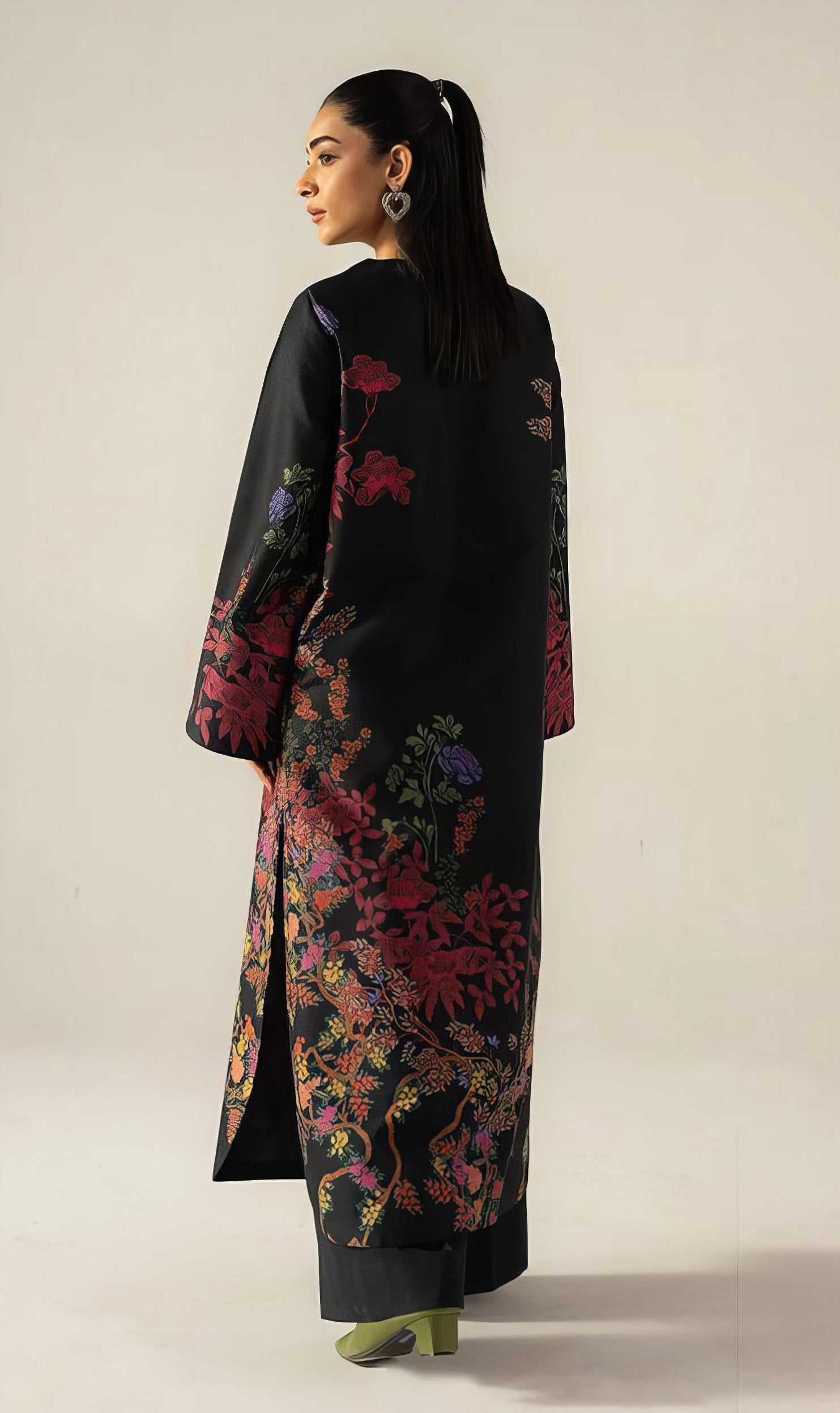 Black & Red Printed CO'ORD SET CD0007