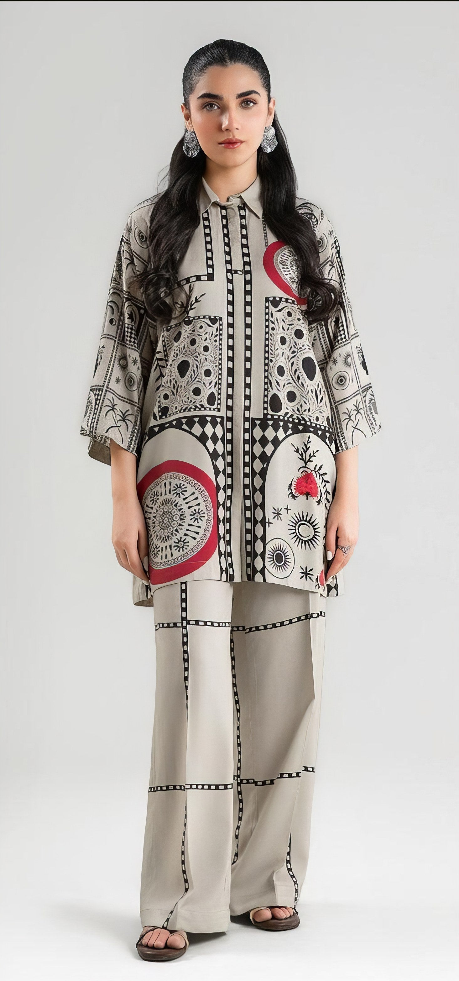 Imported cotton Printed CO'ORD SET CD0020