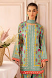 Pur Natural Crepe With Digital Print With Sleeves CO'ORD SET CD0025